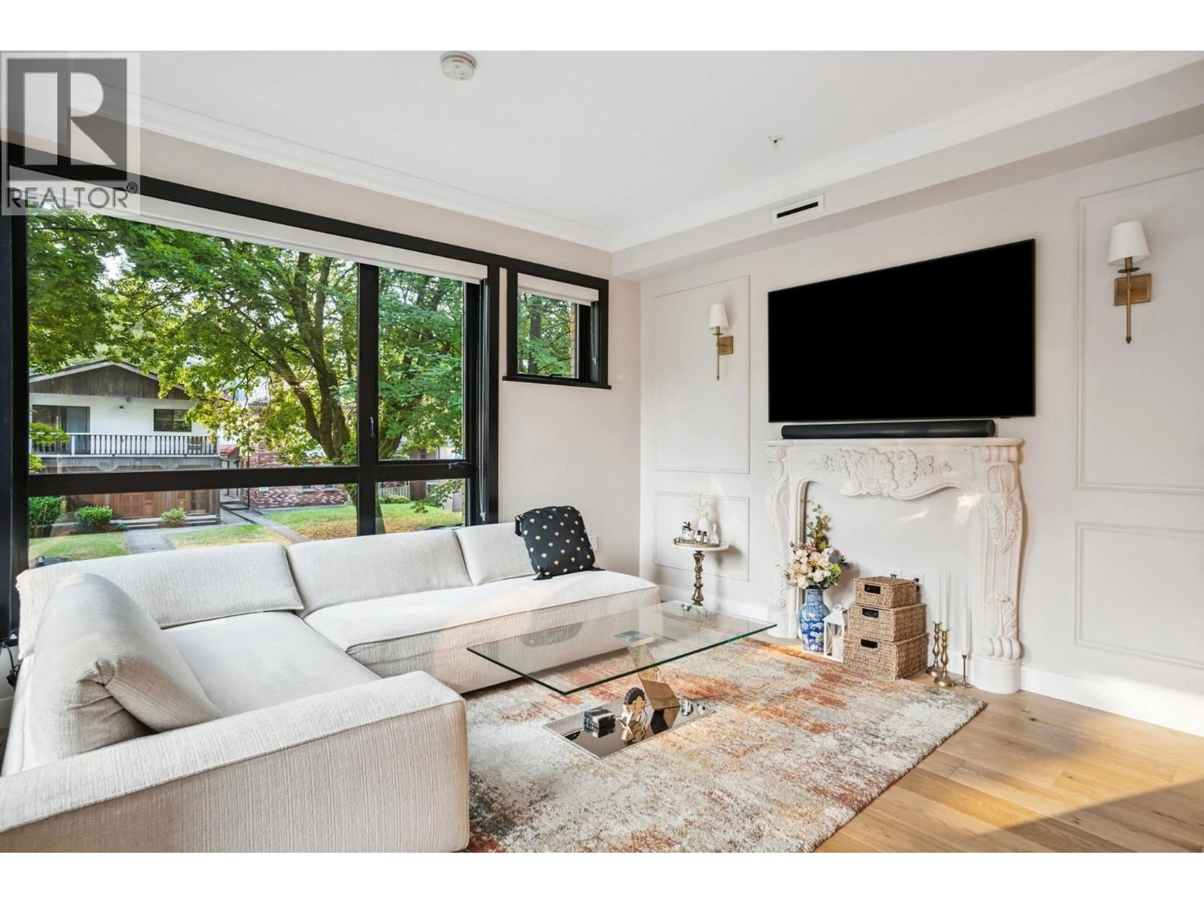 Home theater for 201 - 3669 WEST 11TH AVENUE, Vancouver British Columbia V6R2K4