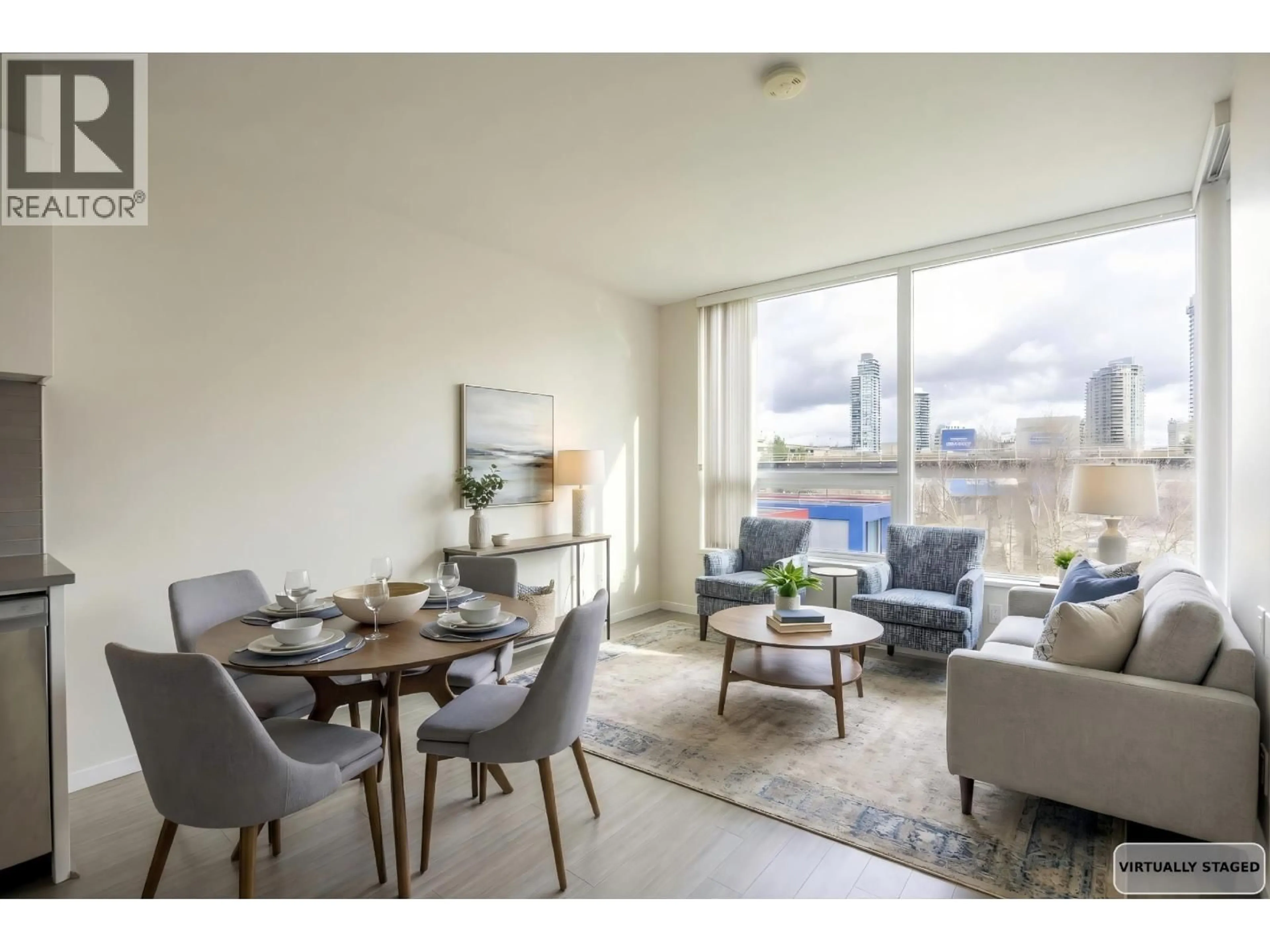 Living room with furniture, unknown for 508 - 6658 DOW AVE, Burnaby British Columbia V5H0C7