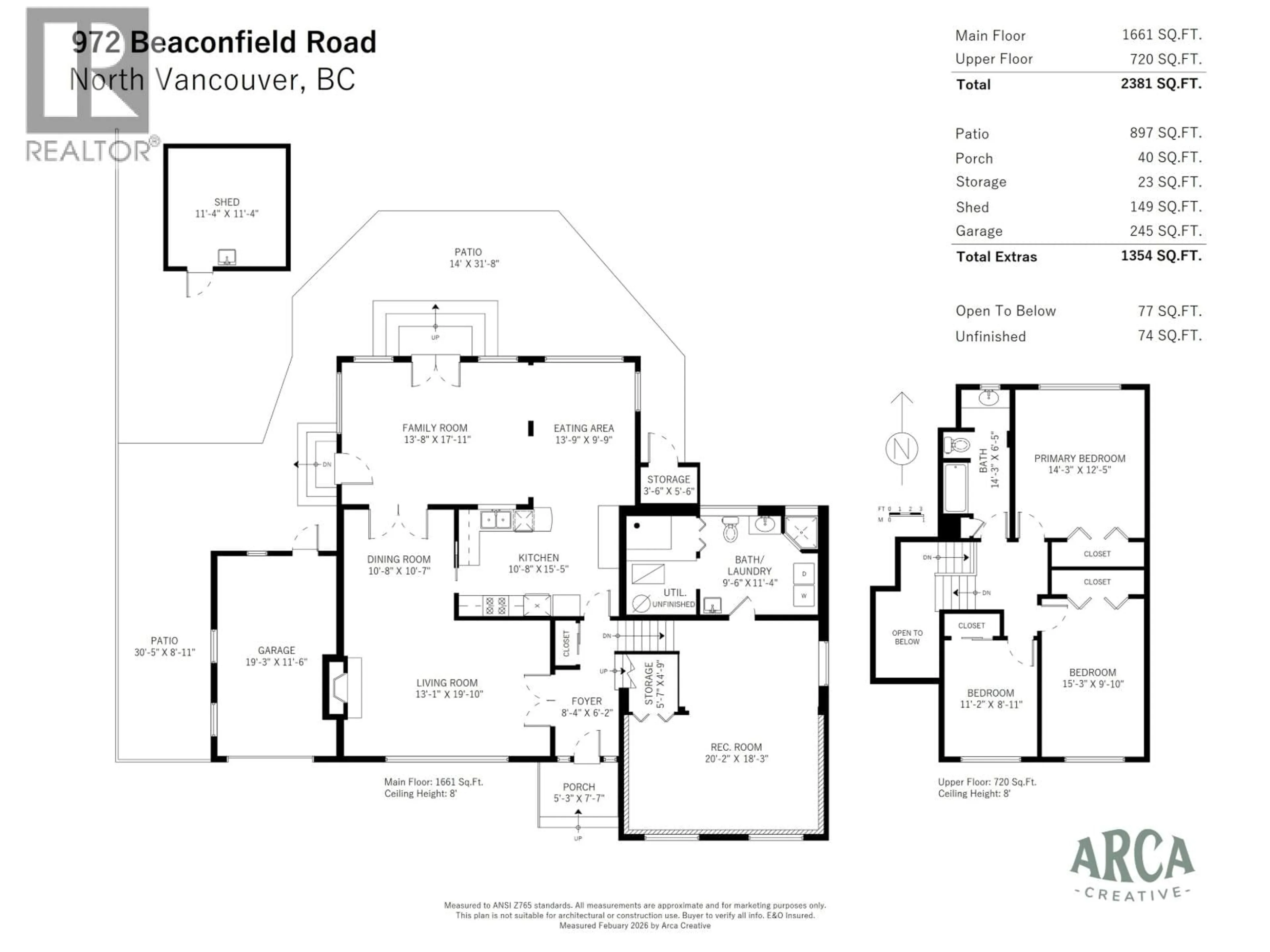 Floor plan for 972 BEACONSFIELD ROAD, North Vancouver British Columbia V7R1T2