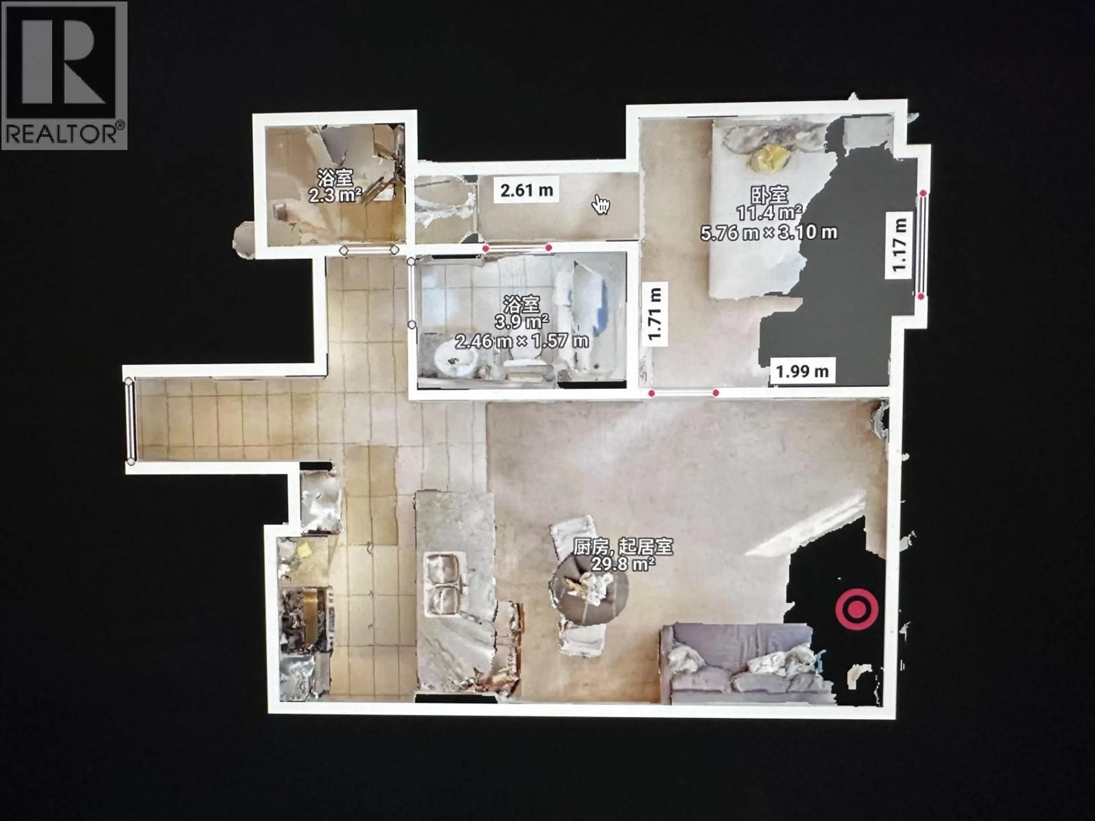Floor plan for 811 - 5811 NO. 3 ROAD, Richmond British Columbia V6X2C9