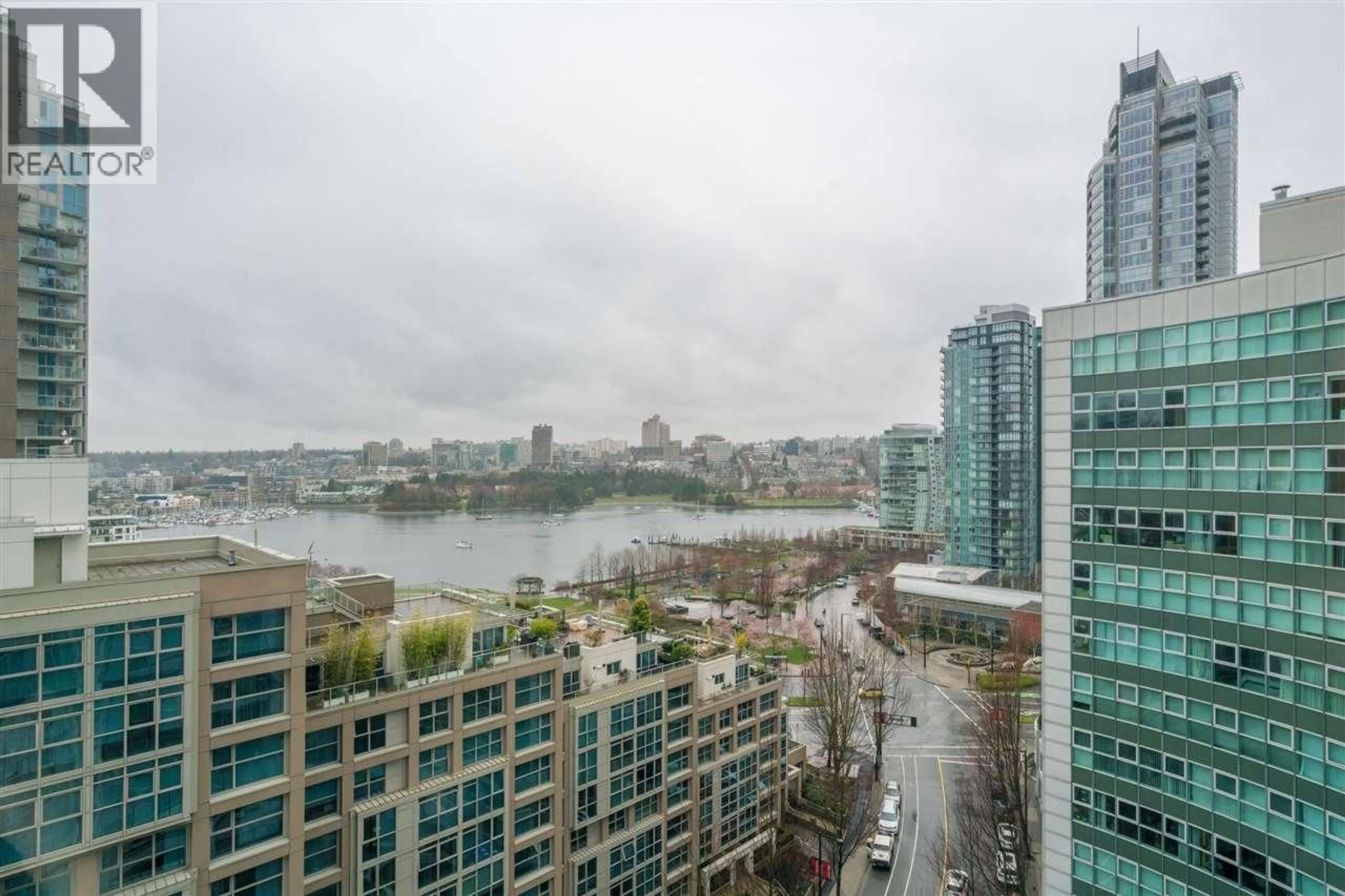 Patio, water/lake/river/ocean view for 1404 - 1323 HOMER STREET, Vancouver British Columbia V6B5T1