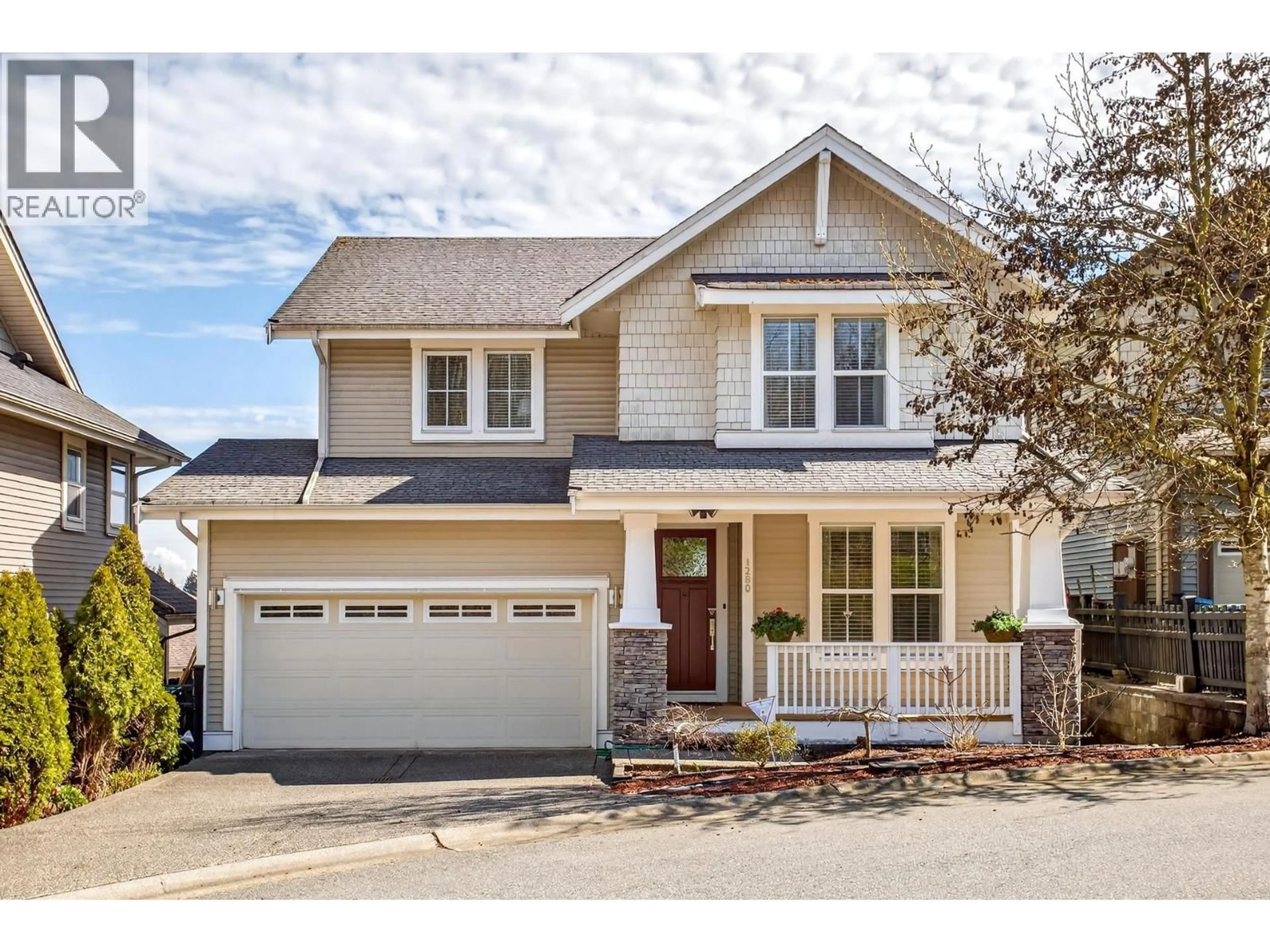 Home with brick exterior material, street for 1280 CITADEL DRIVE, Port Coquitlam British Columbia V3C5X4