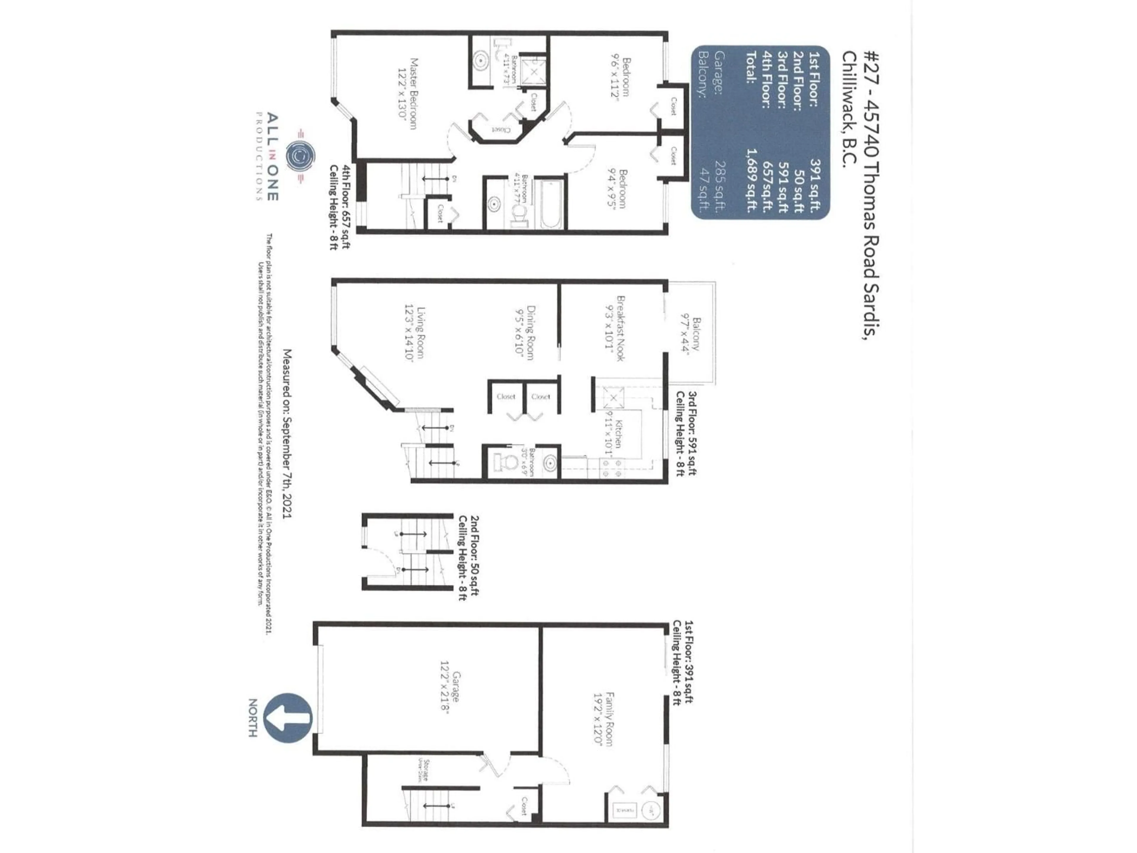 Floor plan for 27 - 45740 THOMAS ROAD, Chilliwack British Columbia V2R3V9