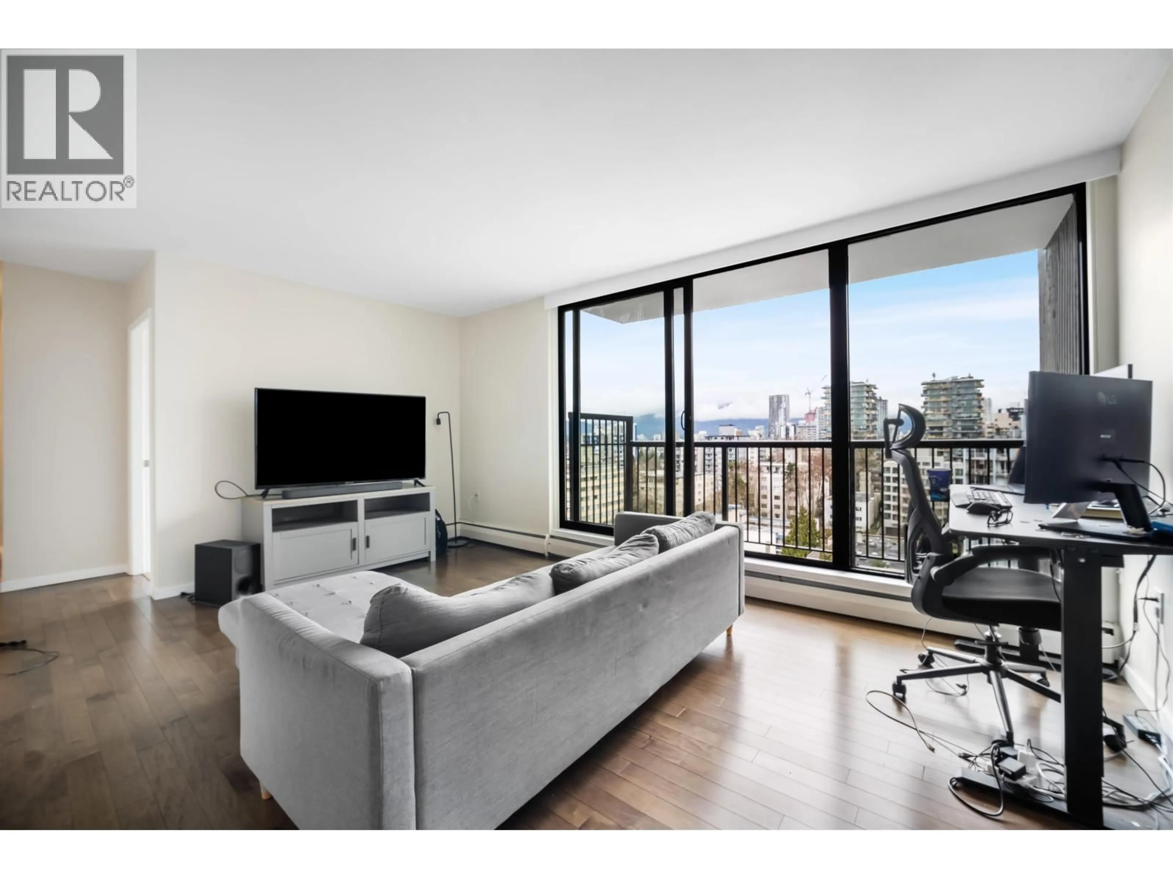 Living room with furniture, unknown for 1702 - 1330 HARWOOD STREET, Vancouver British Columbia V6E1S8