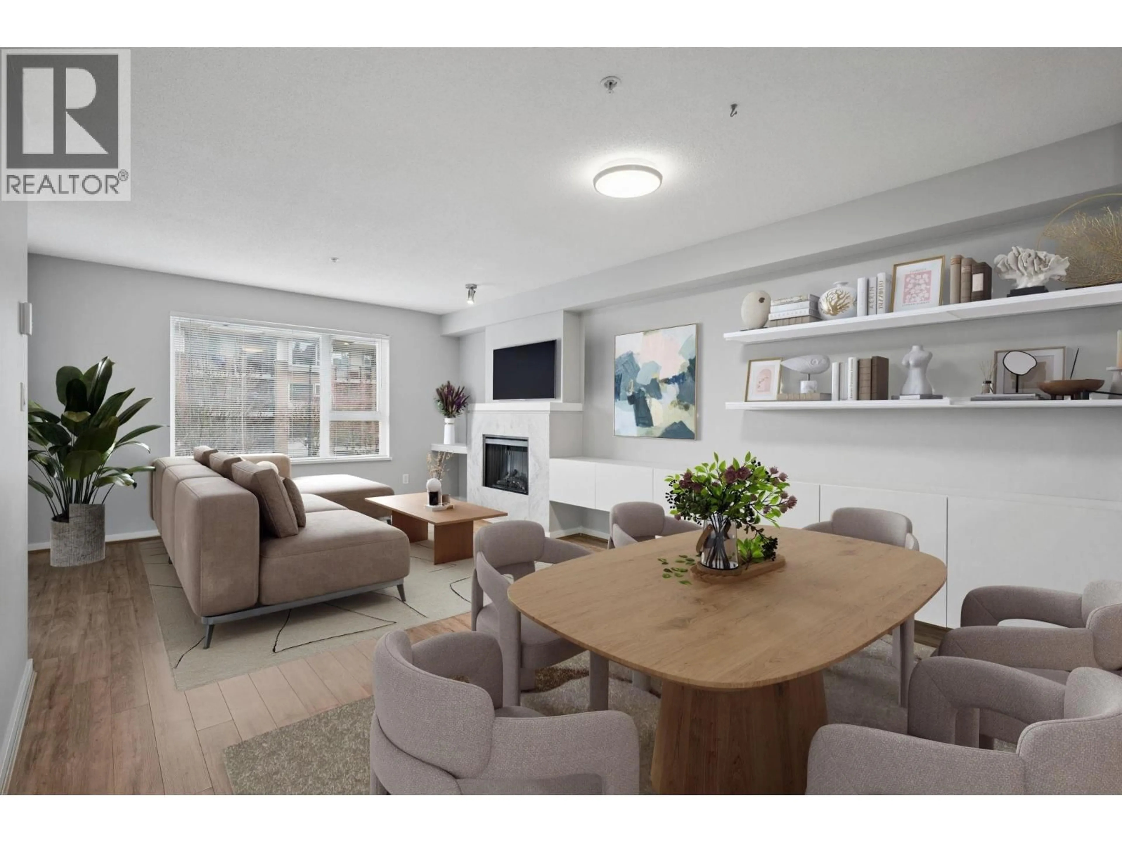 Living room with furniture, unknown for 214 - 4783 DAWSON STREET, Burnaby British Columbia V5C0A8