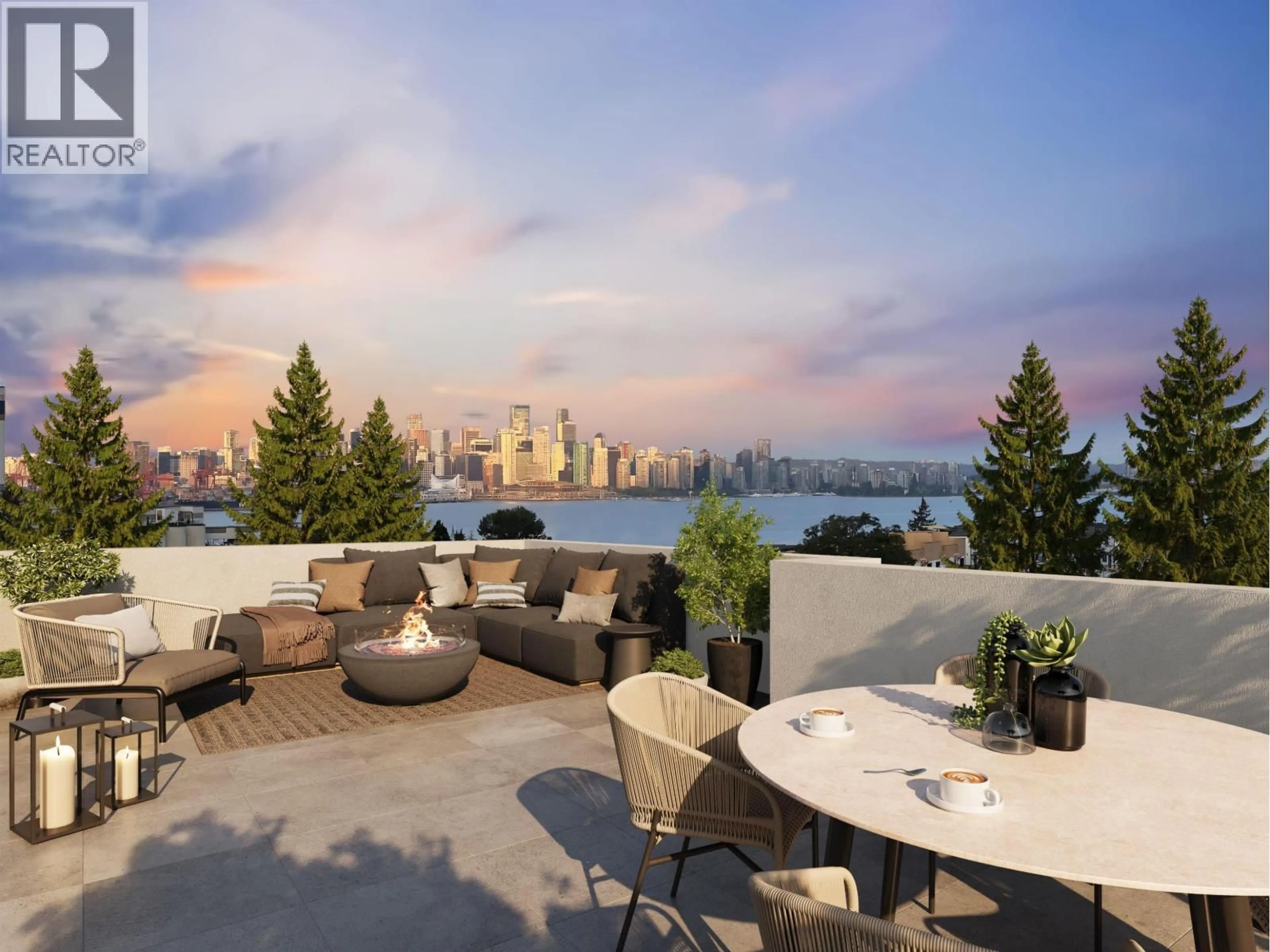 Patio, water/lake/river/ocean view for 211 - 602 E 2ND AVENUE, North Vancouver British Columbia V7L4N3