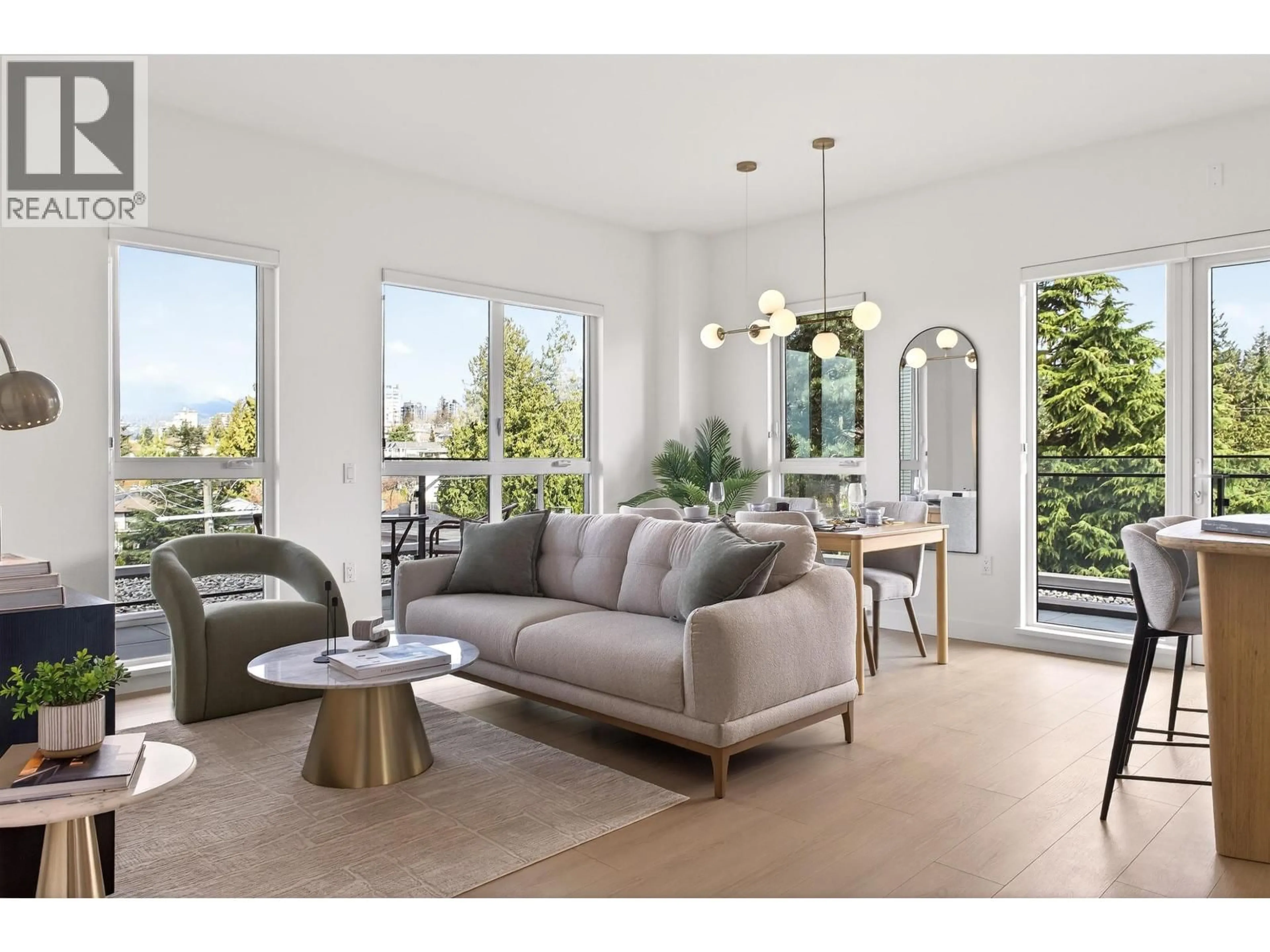 Living room with furniture, unknown for 519 - 422 3RD STREET, North Vancouver British Columbia V7L0K1