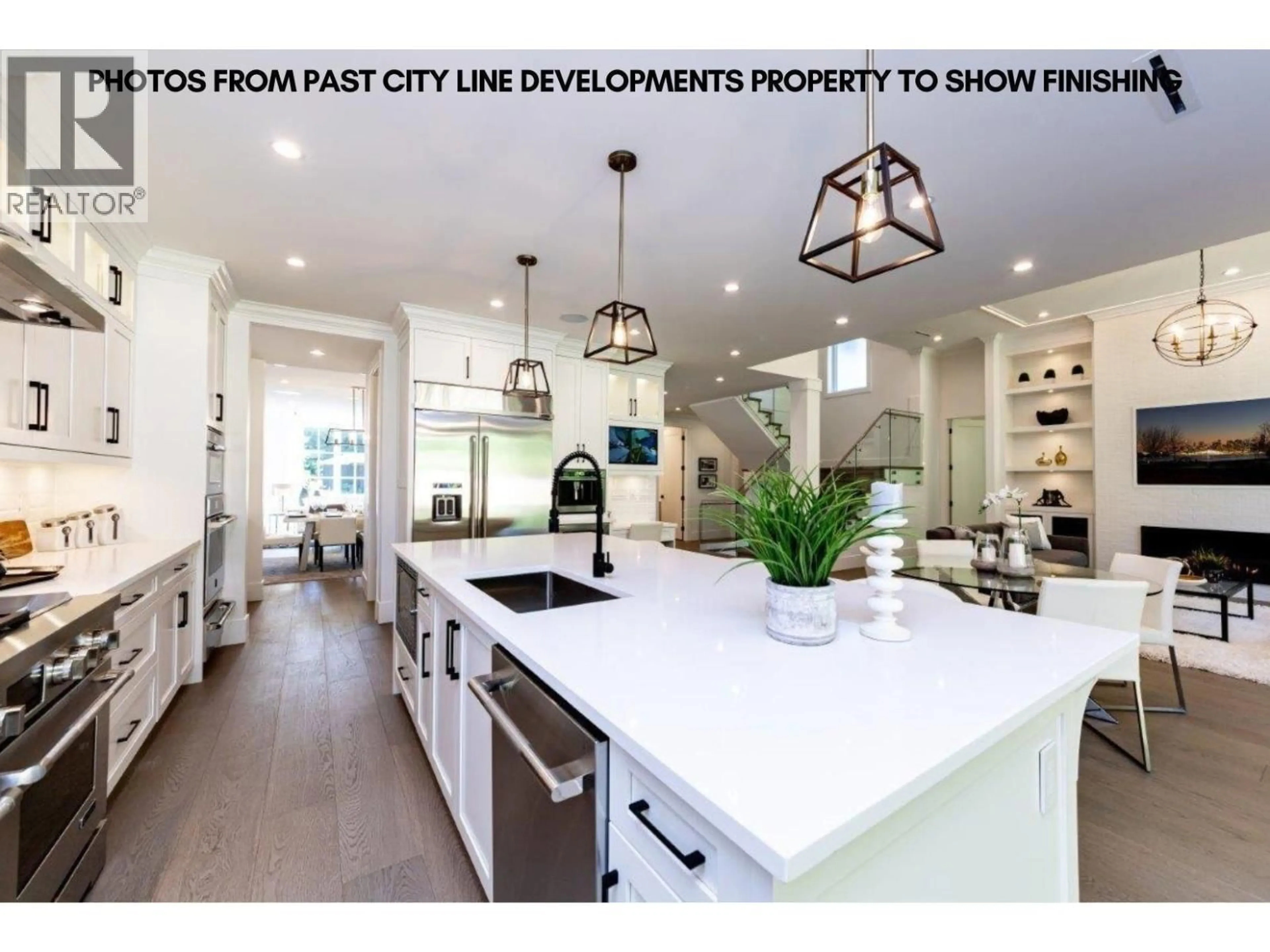 Open concept kitchen, ceramic/tile floor for 755 12TH STREET, North Vancouver British Columbia V7L2K8