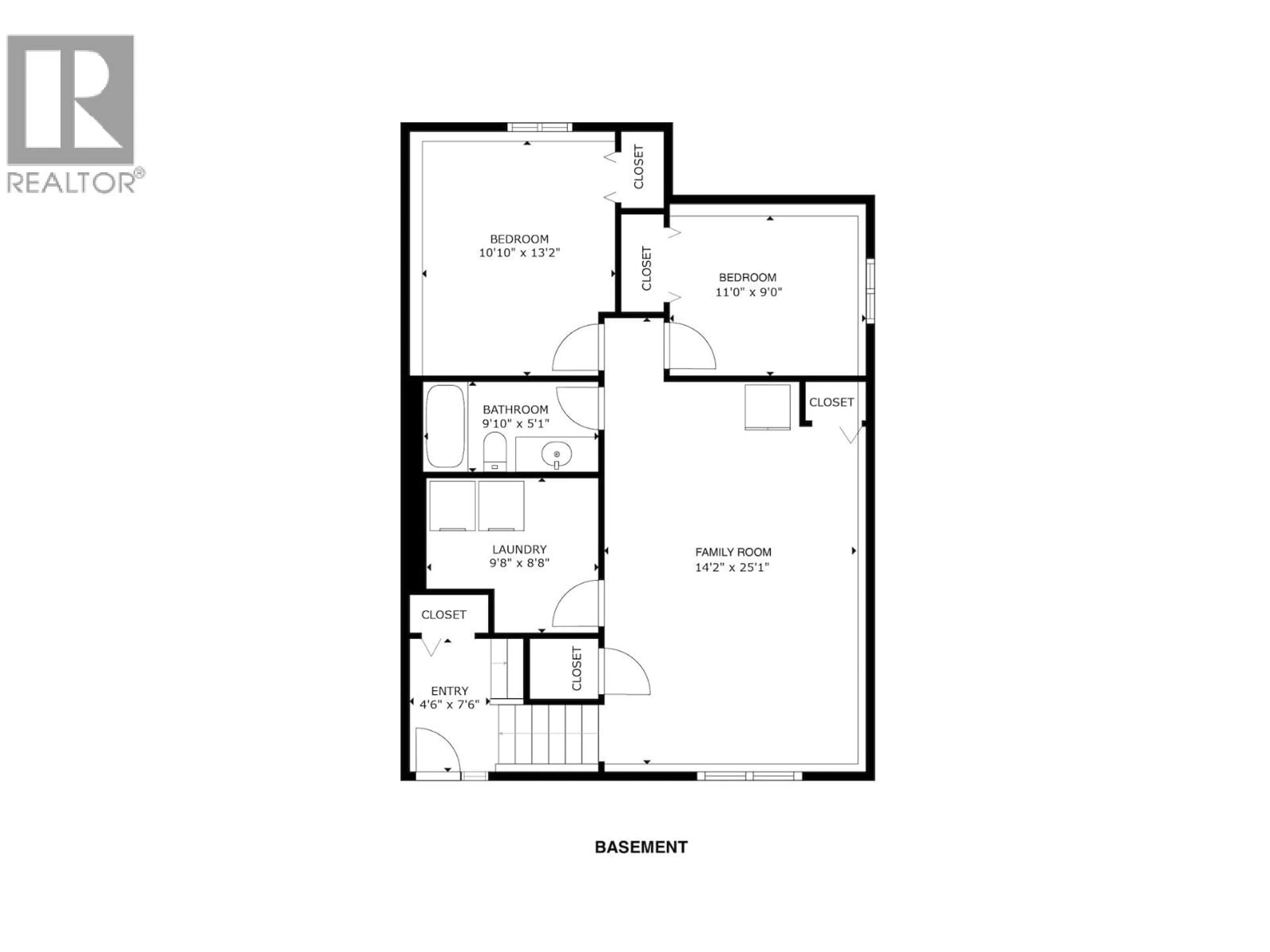 Floor plan for 8316 85 AVENUE, Fort St. John British Columbia V1J0G3