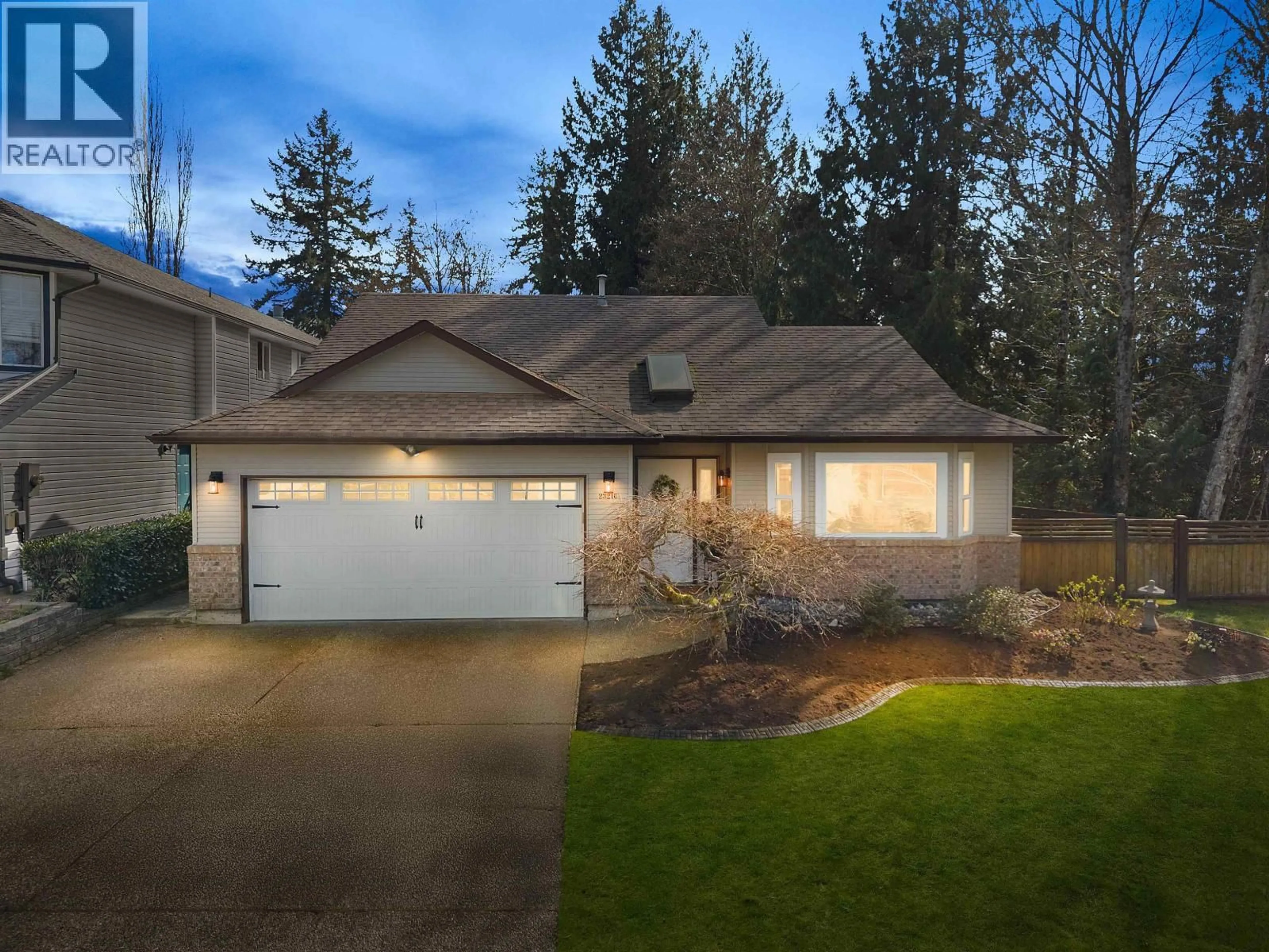 Home with vinyl exterior material, street for 23216 121A AVENUE, Maple Ridge British Columbia V2X0X1