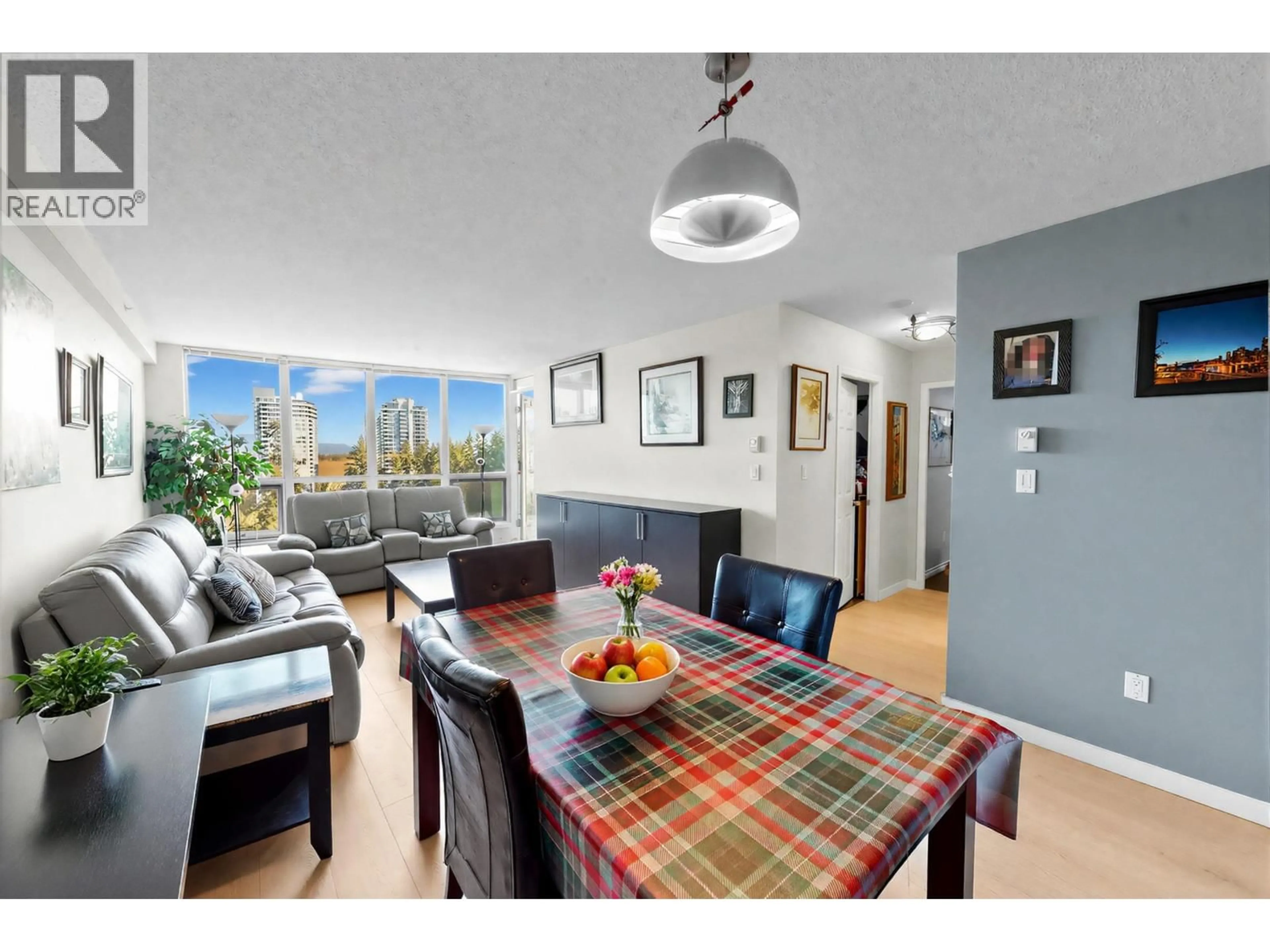 Dining room, wood/laminate floor for 1602 - 1148 HEFFLEY CRESCENT, Coquitlam British Columbia V3B8A6