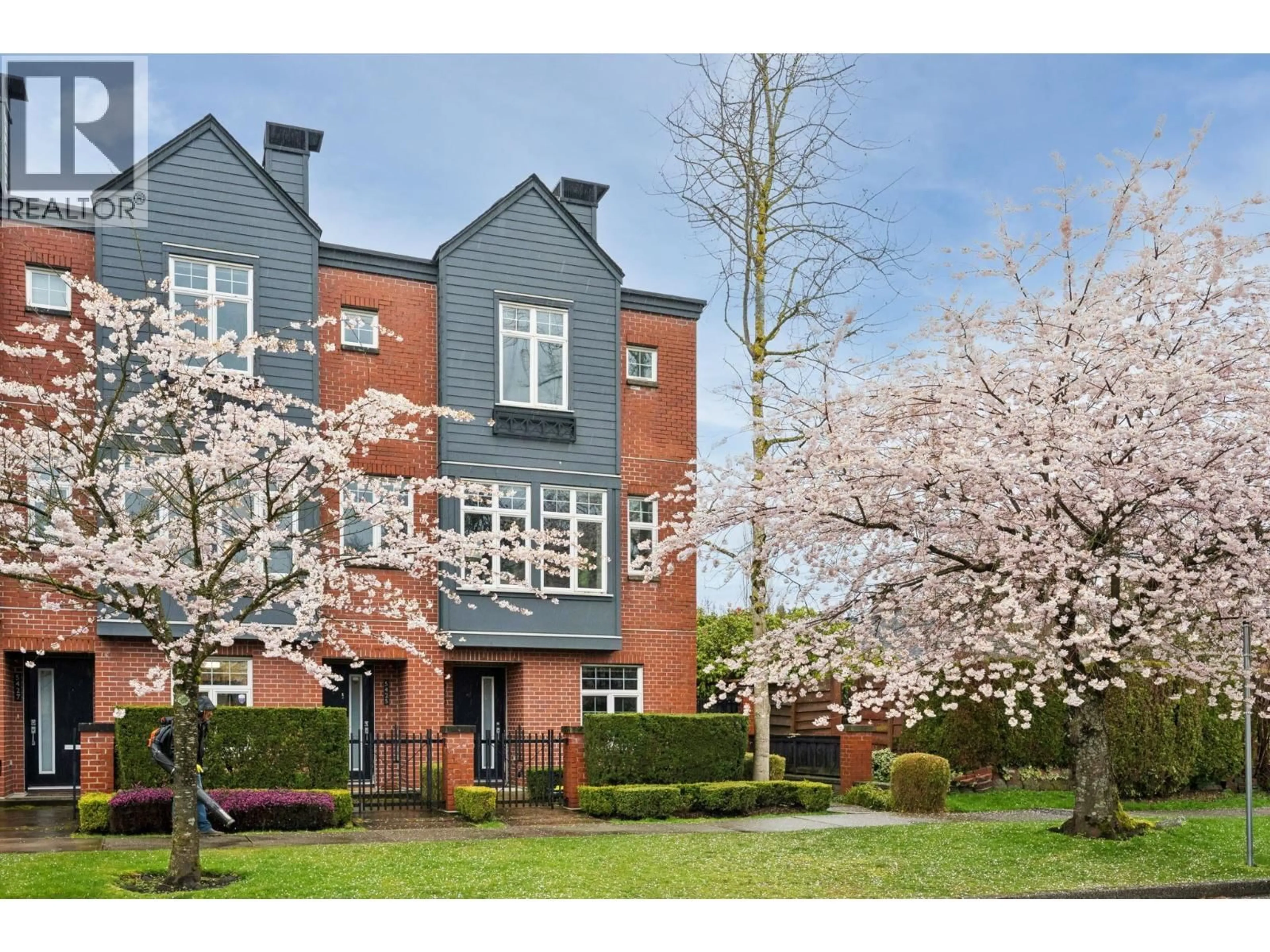 Home with brick exterior material, street for 5423 WILLOW STREET, Vancouver British Columbia V5Z3S3