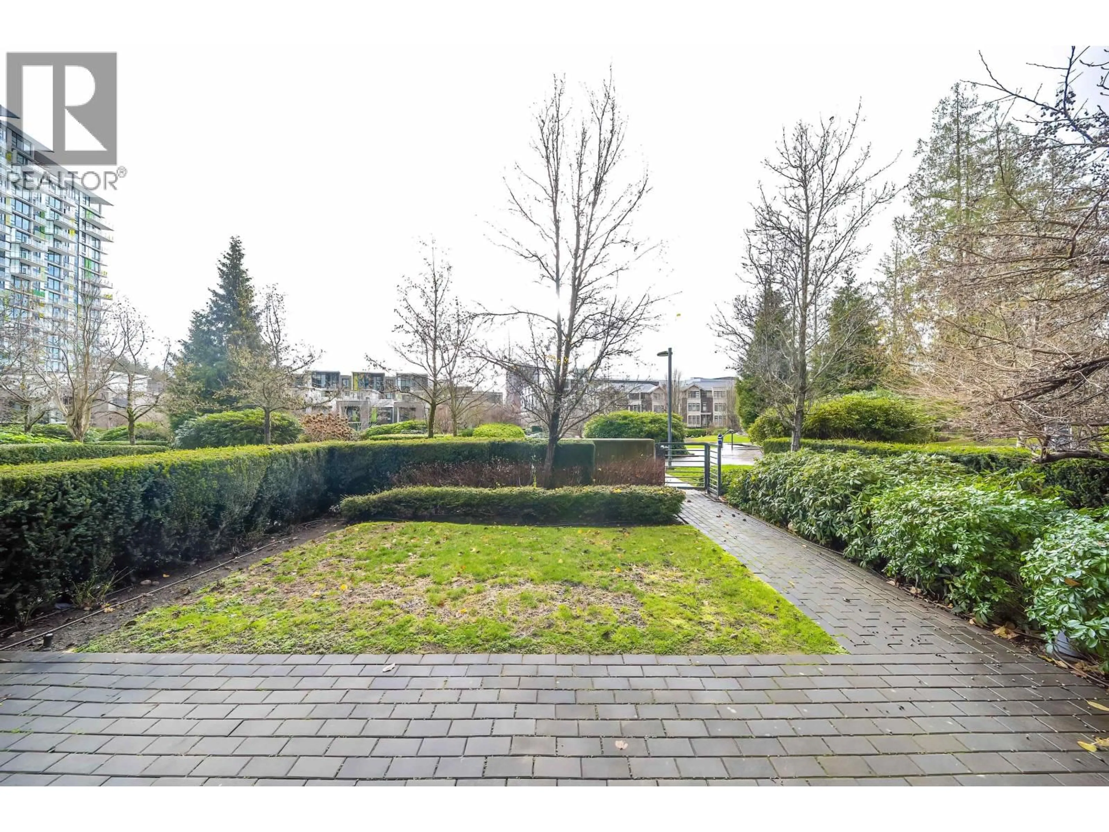 Patio, forest/trees view for 107 - 5638 BIRNEY AVENUE, Vancouver British Columbia V6S0H8