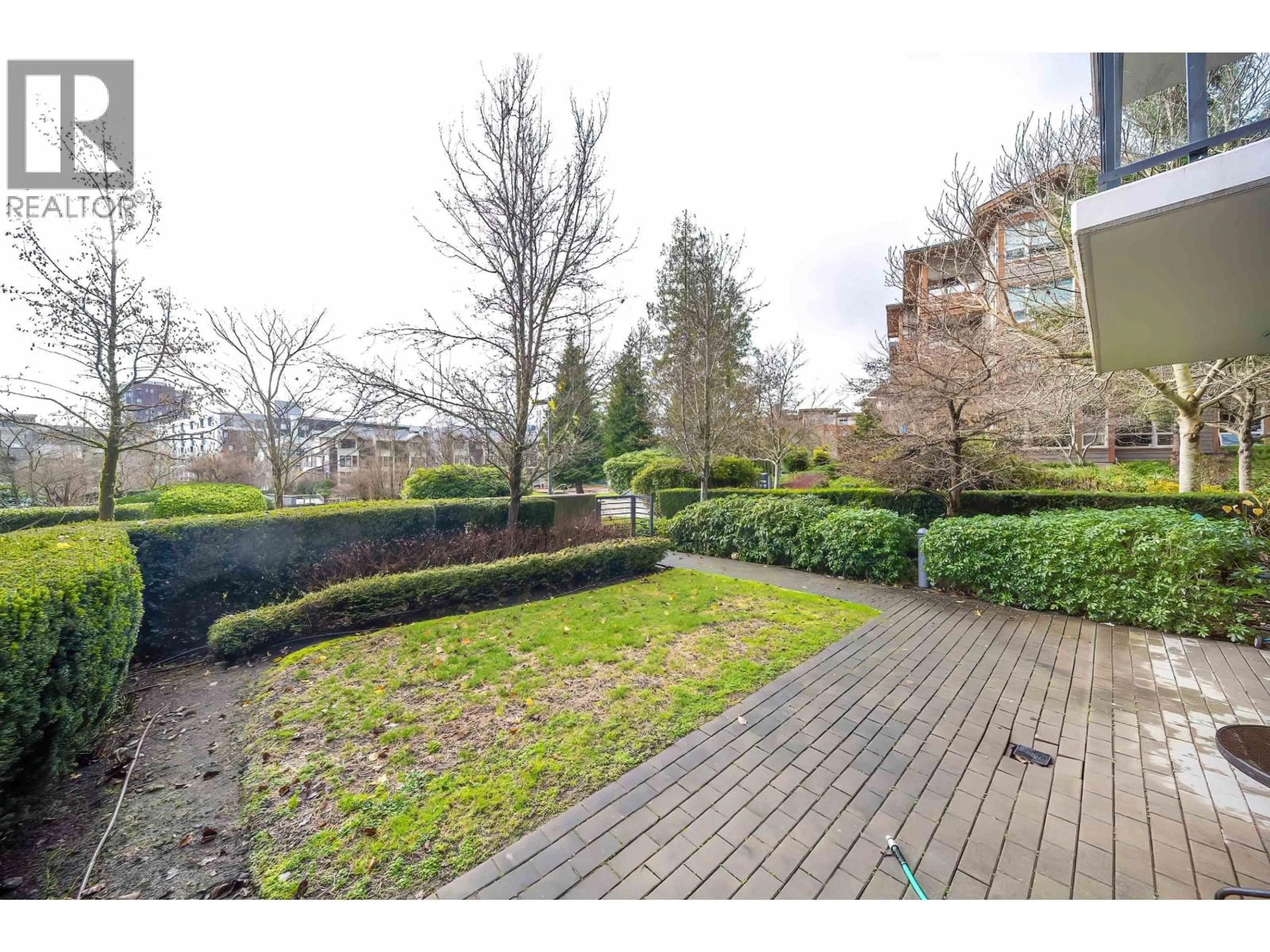Patio, street for 107 - 5638 BIRNEY AVENUE, Vancouver British Columbia V6S0H8