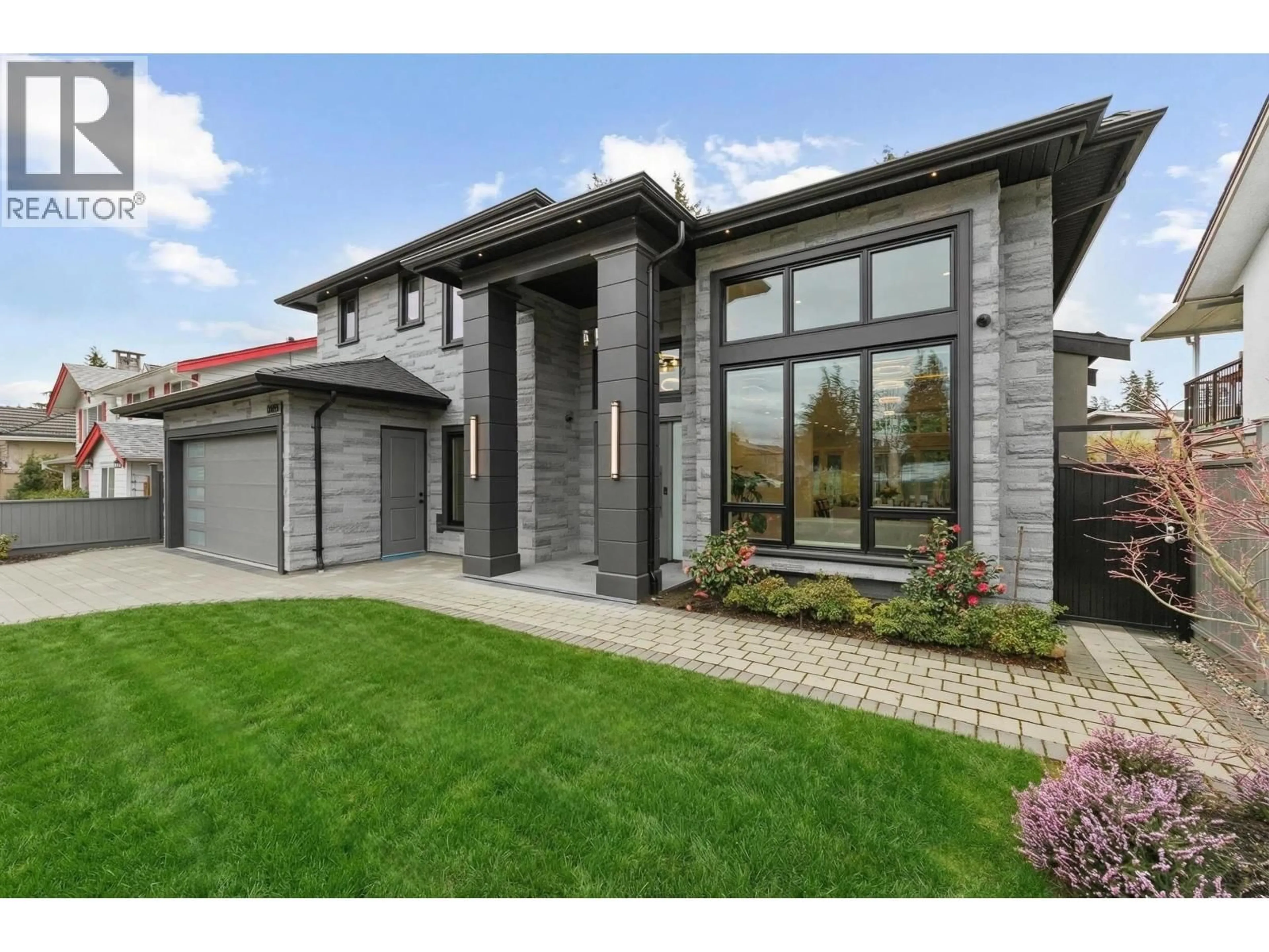 Home with brick exterior material, street for 6699 AZURE ROAD, Richmond British Columbia V7C2S7