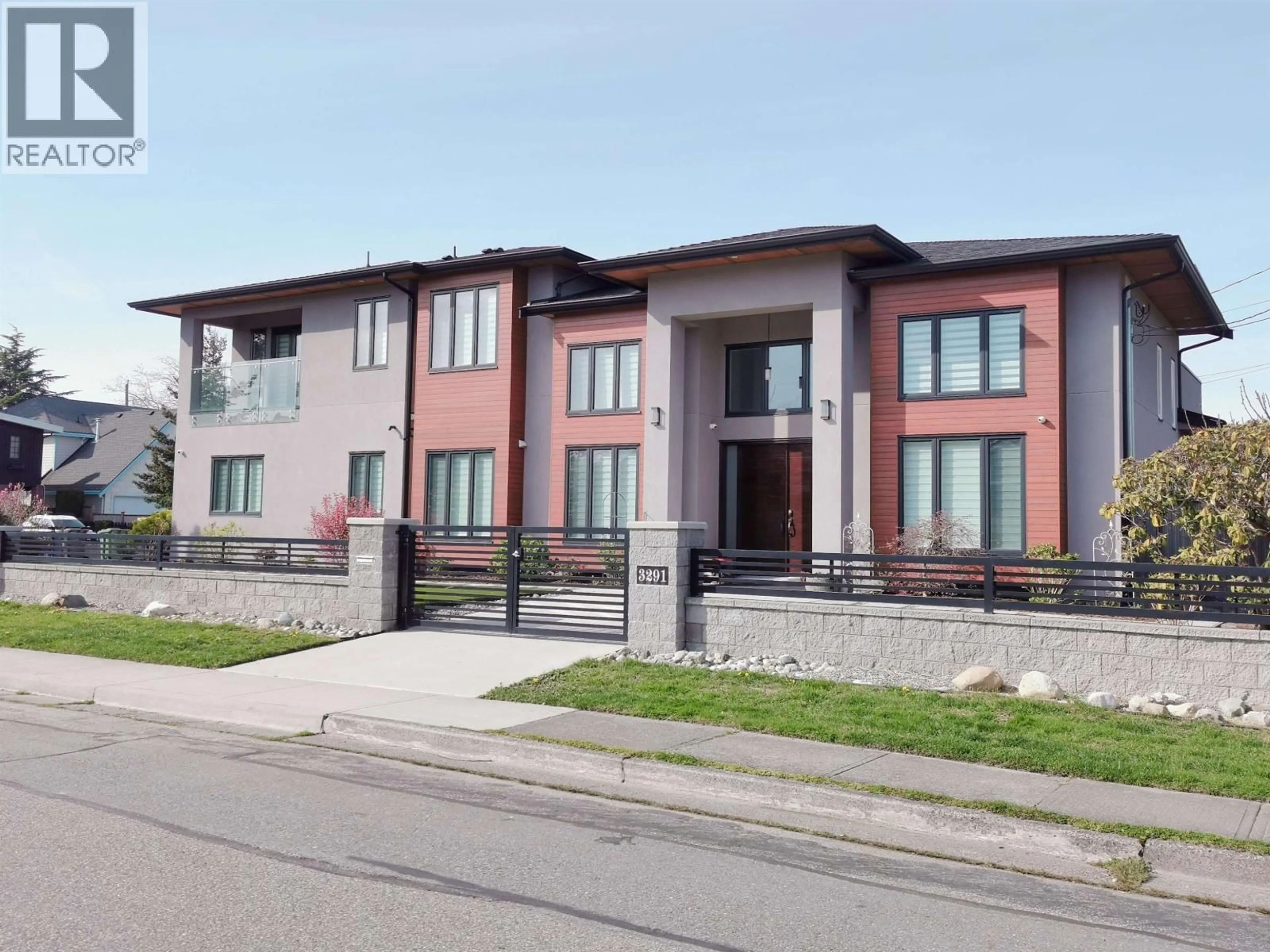 Home with brick exterior material, street for 3291 ULLSMORE AVENUE, Richmond British Columbia V7C1R8