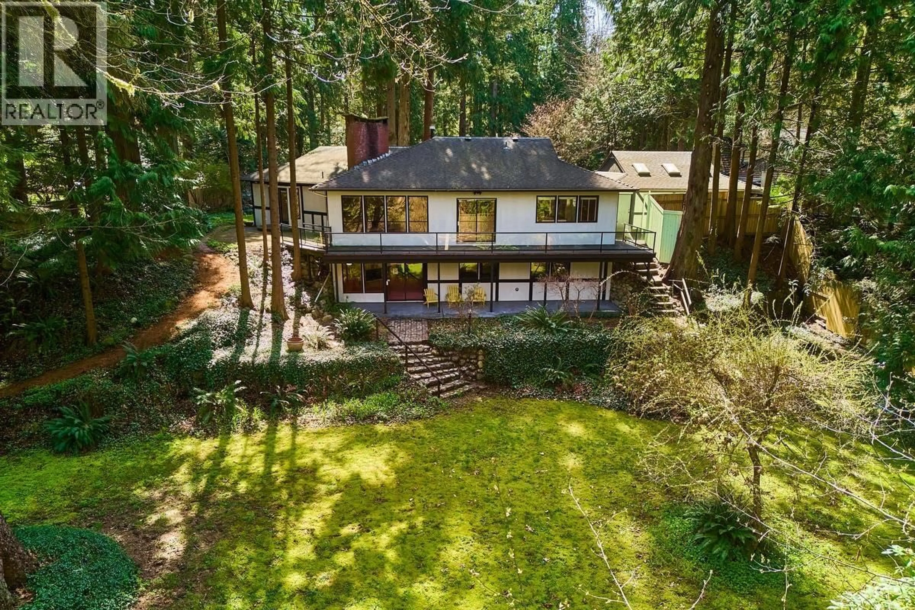 A pic from outside/outdoor area/front of a property/back of a property/a pic from drone, forest/trees view for 23755 128 CRESCENT, Maple Ridge British Columbia V4R1P5