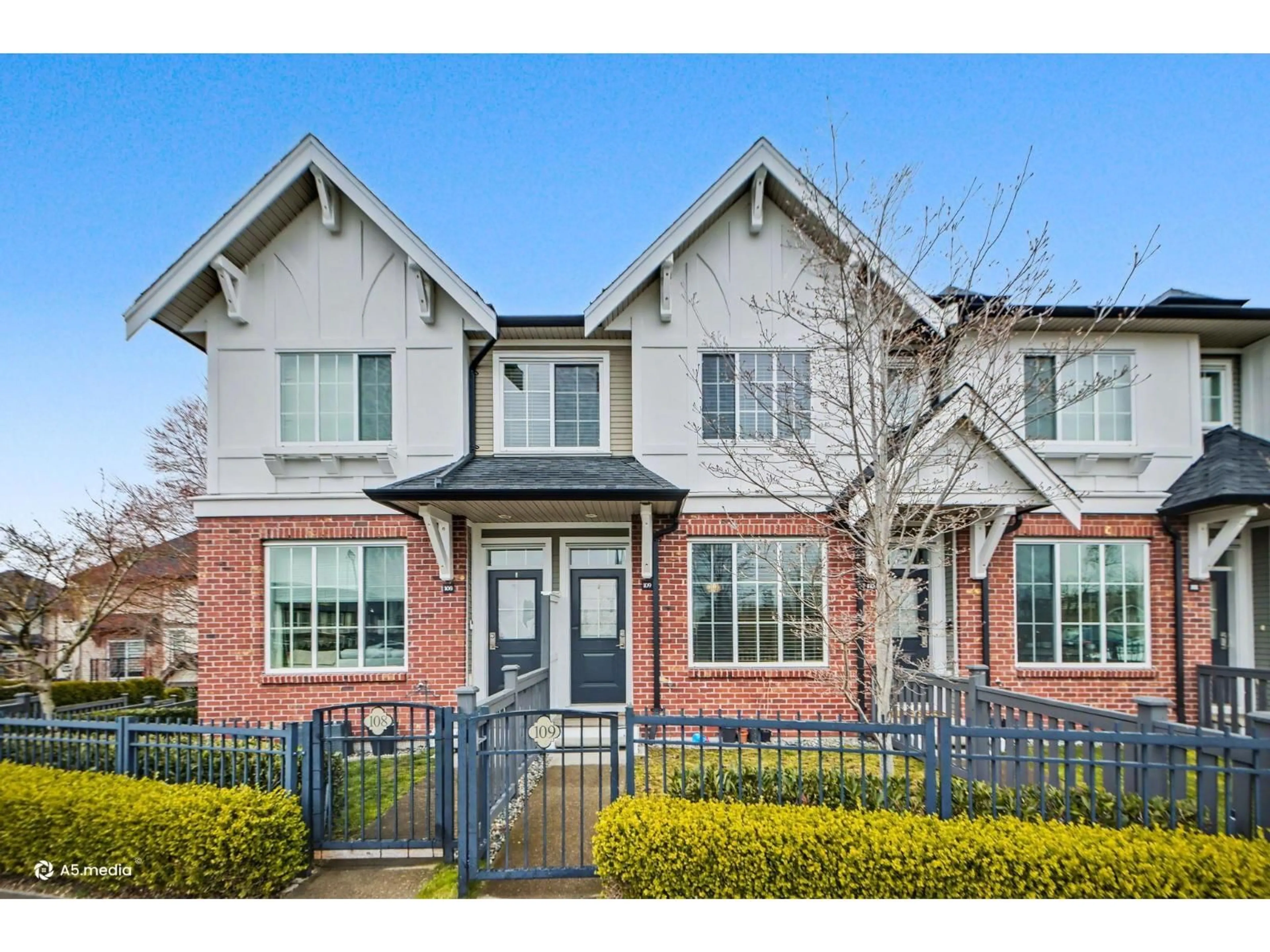 Home with brick exterior material, street for 109 - 30989 WESTRIDGE PLACE, Abbotsford British Columbia V2T0E7