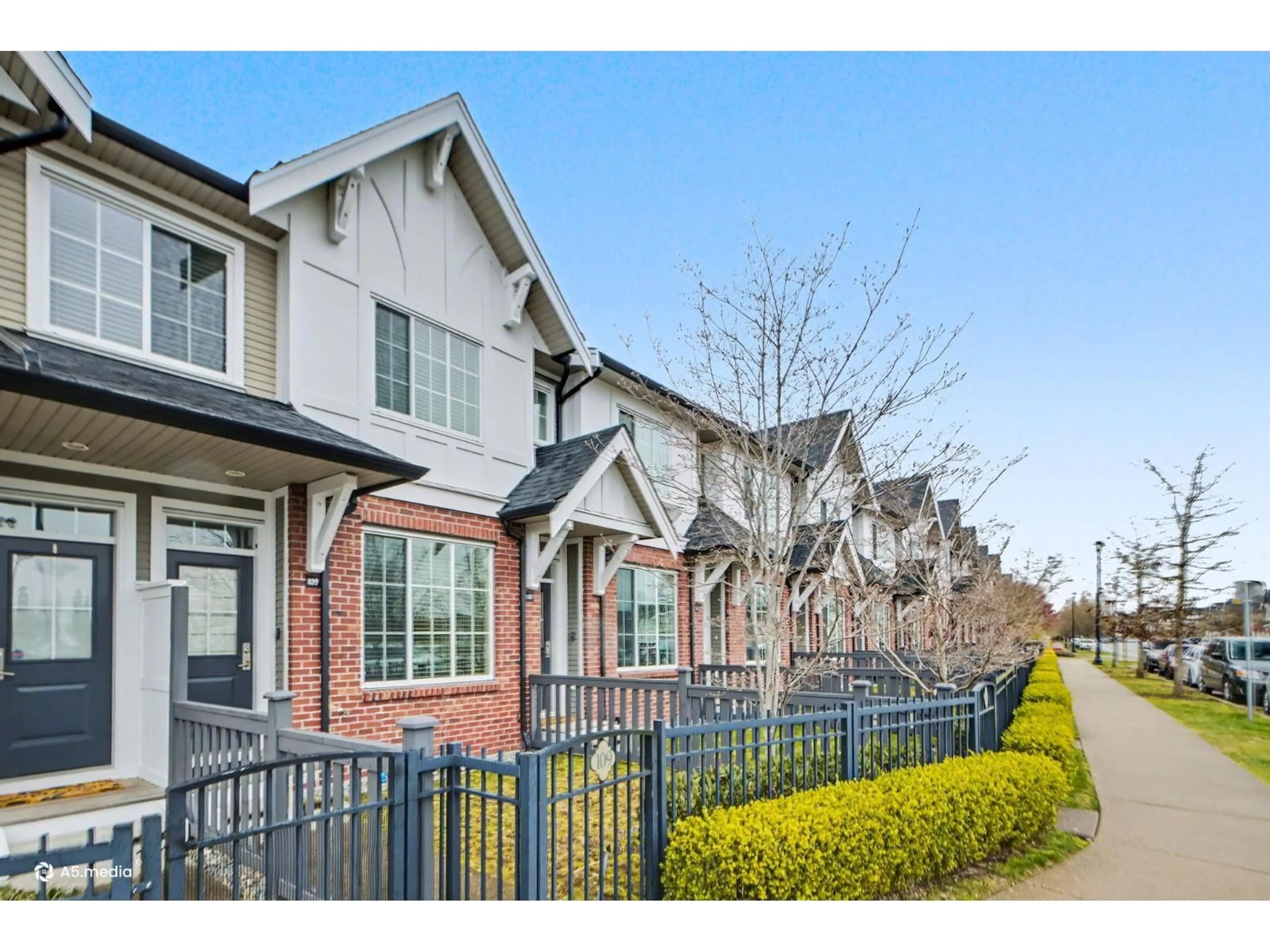 Home with brick exterior material, street for 109 - 30989 WESTRIDGE PLACE, Abbotsford British Columbia V2T0E7