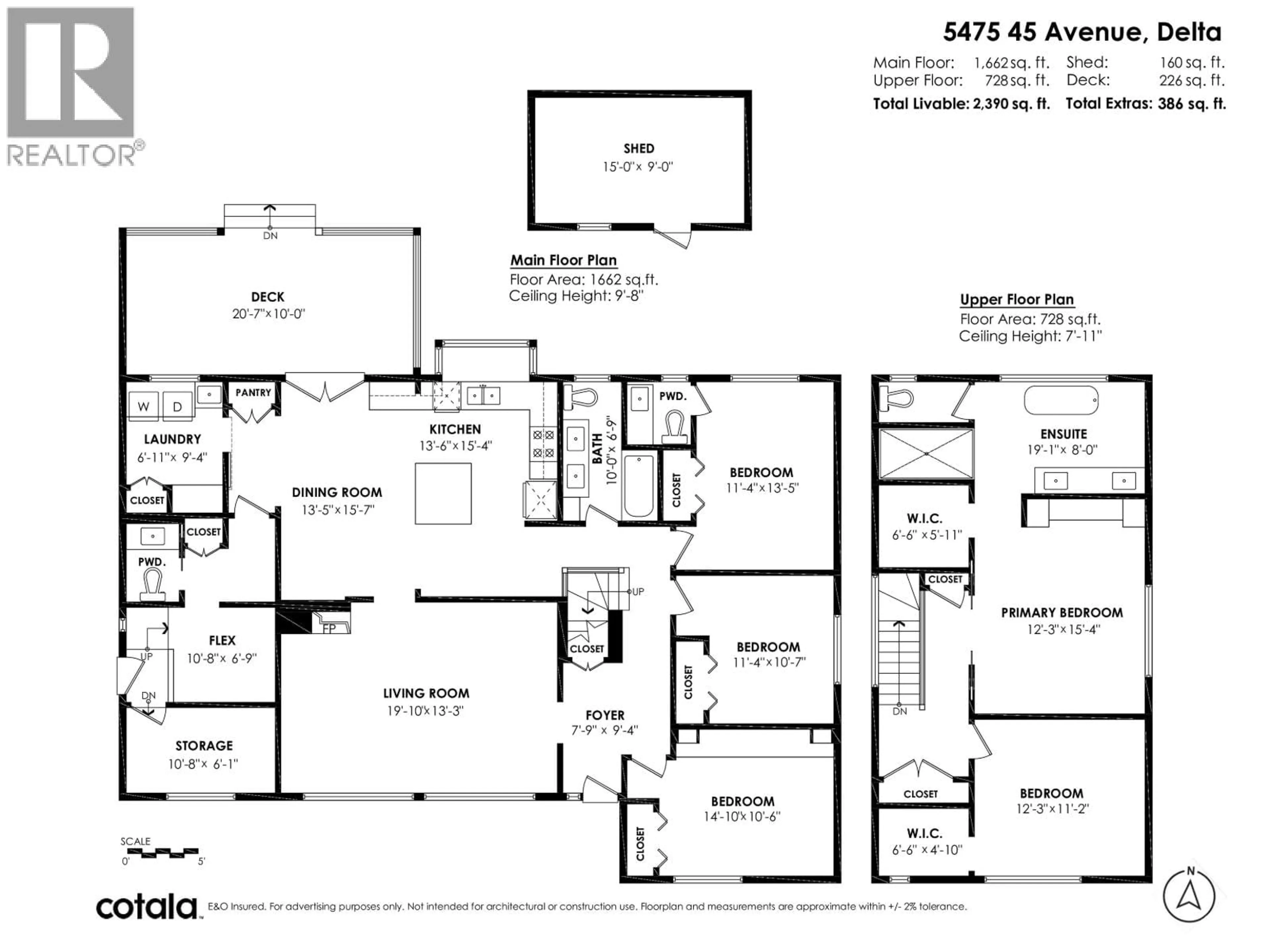 Floor plan for 5475 45 AVENUE, Delta British Columbia V4K1L3