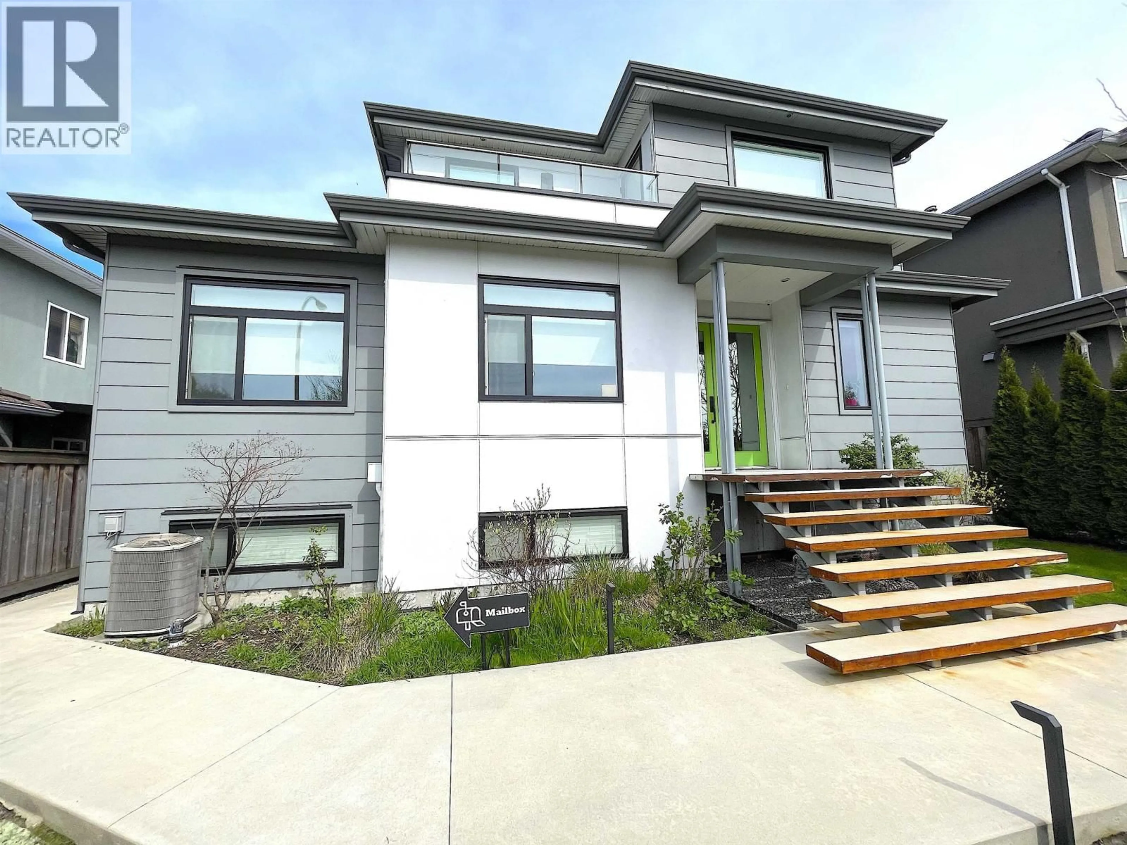 Home with vinyl exterior material, street for 1633 MARINE DRIVE, Vancouver British Columbia V5P2R5