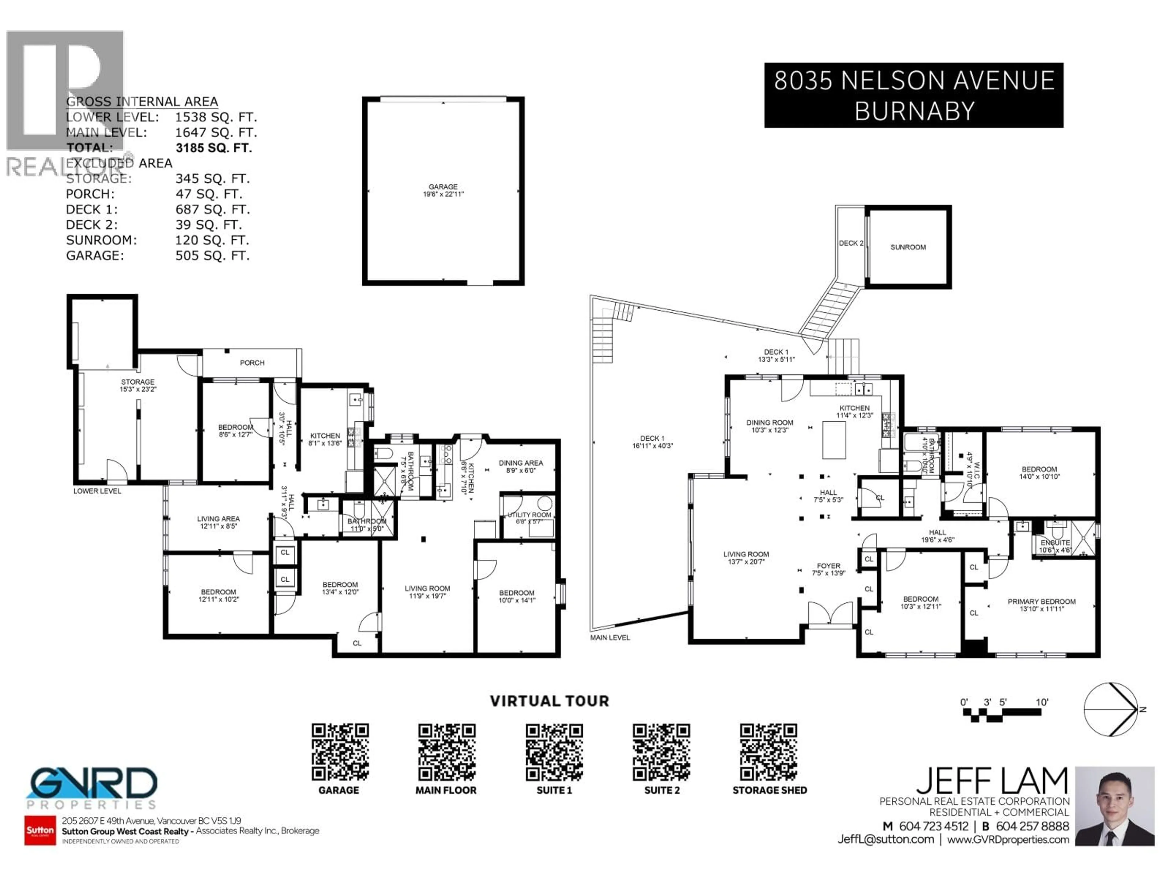 Floor plan for 8035 NELSON AVENUE, Burnaby British Columbia V5J4E6