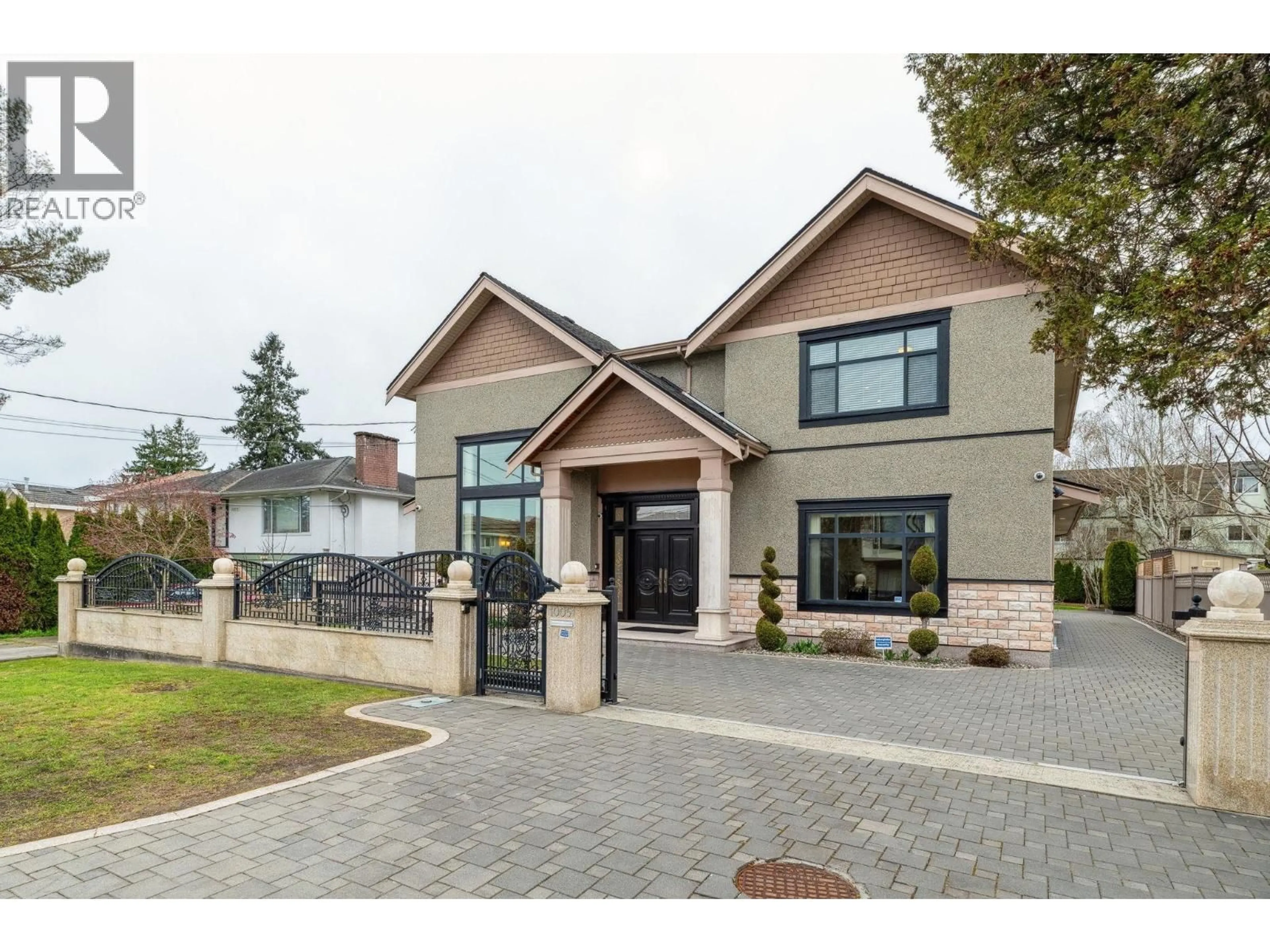Home with brick exterior material, street for 10051 LEONARD ROAD, Richmond British Columbia V7A2N4
