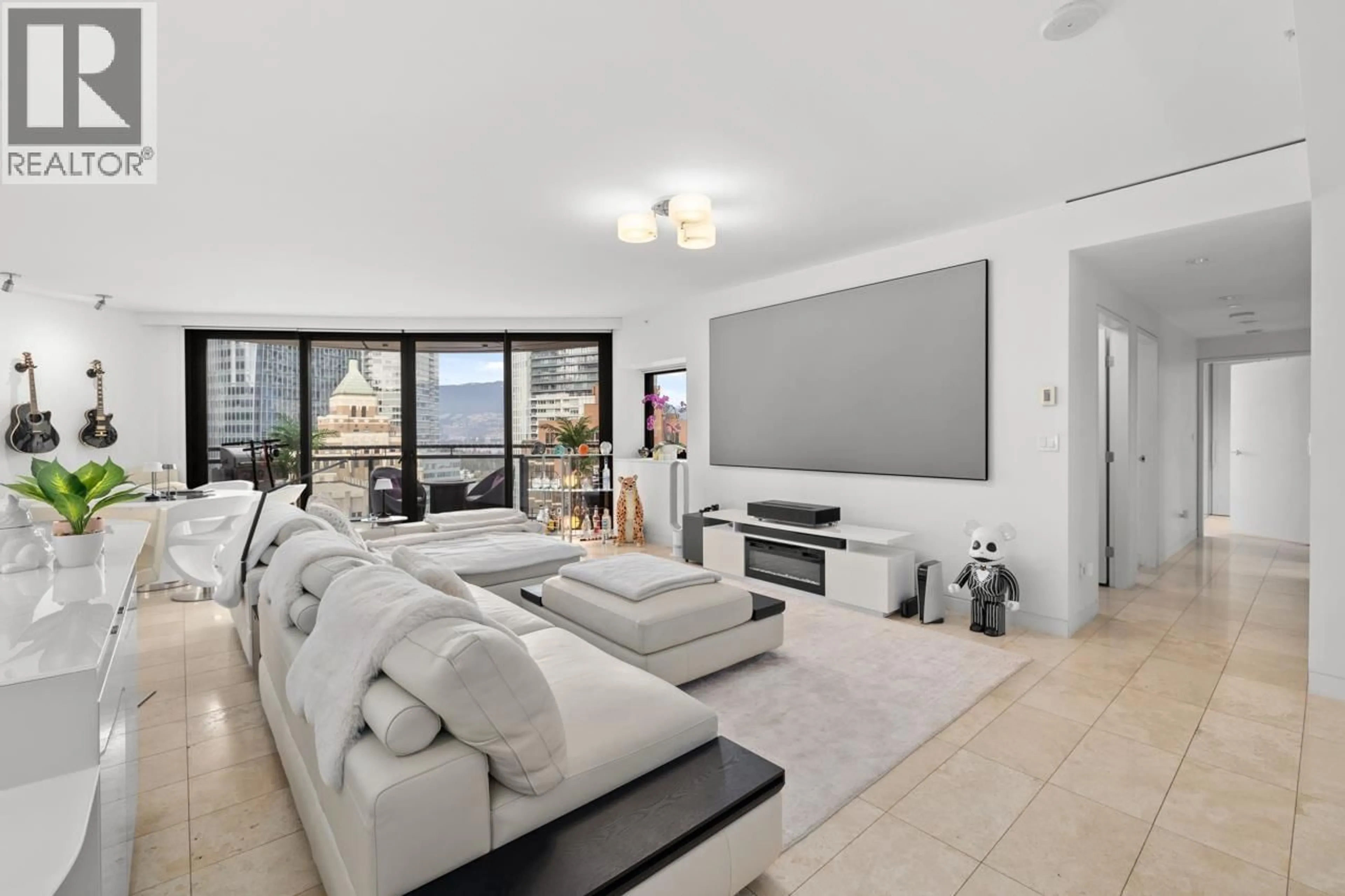 Living room with furniture, unknown for 2306 - 838 HASTINGS STREET, Vancouver British Columbia V6C0A6