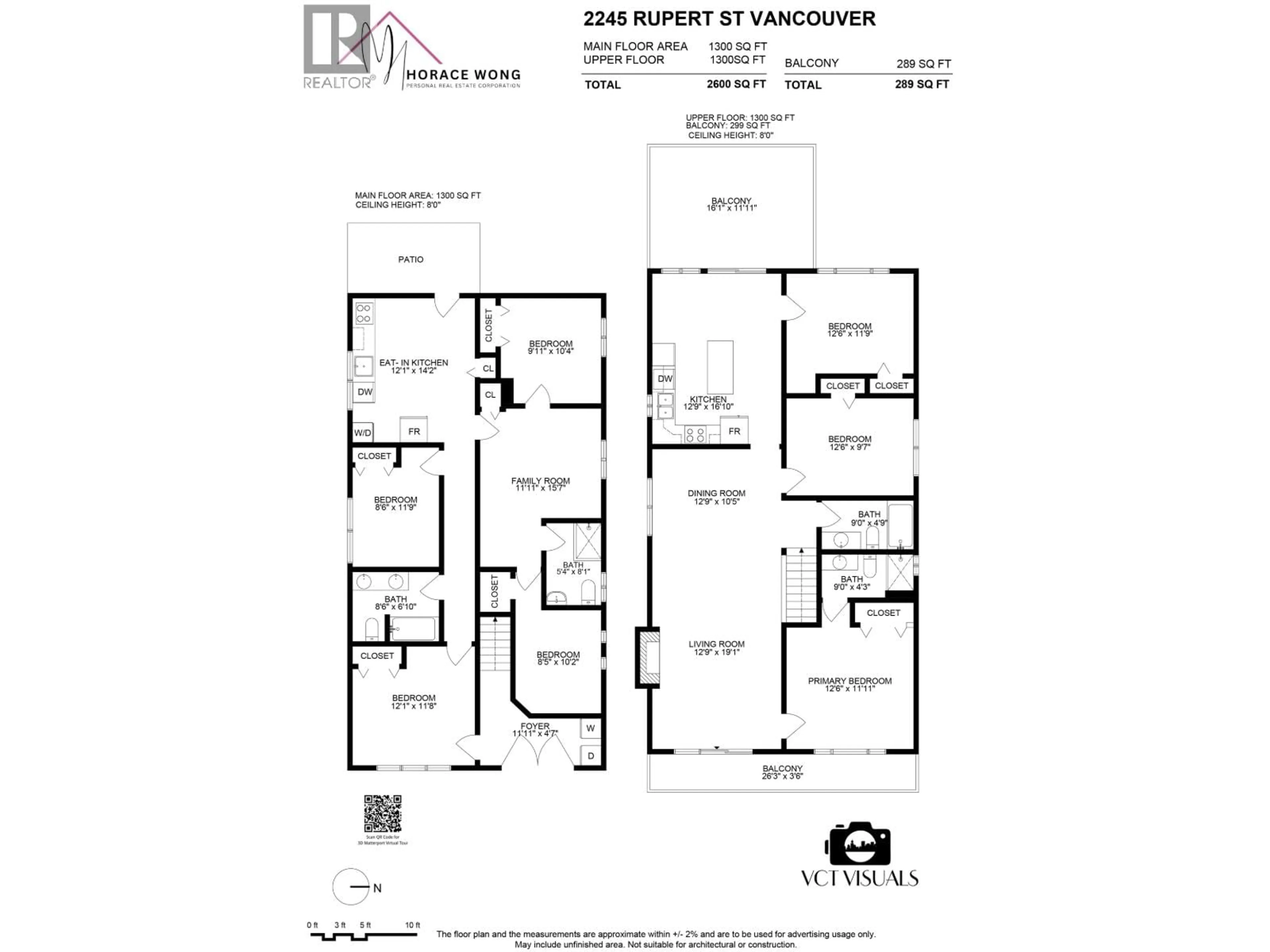 Floor plan for 2245 RUPERT STREET, Vancouver British Columbia V5M3S8