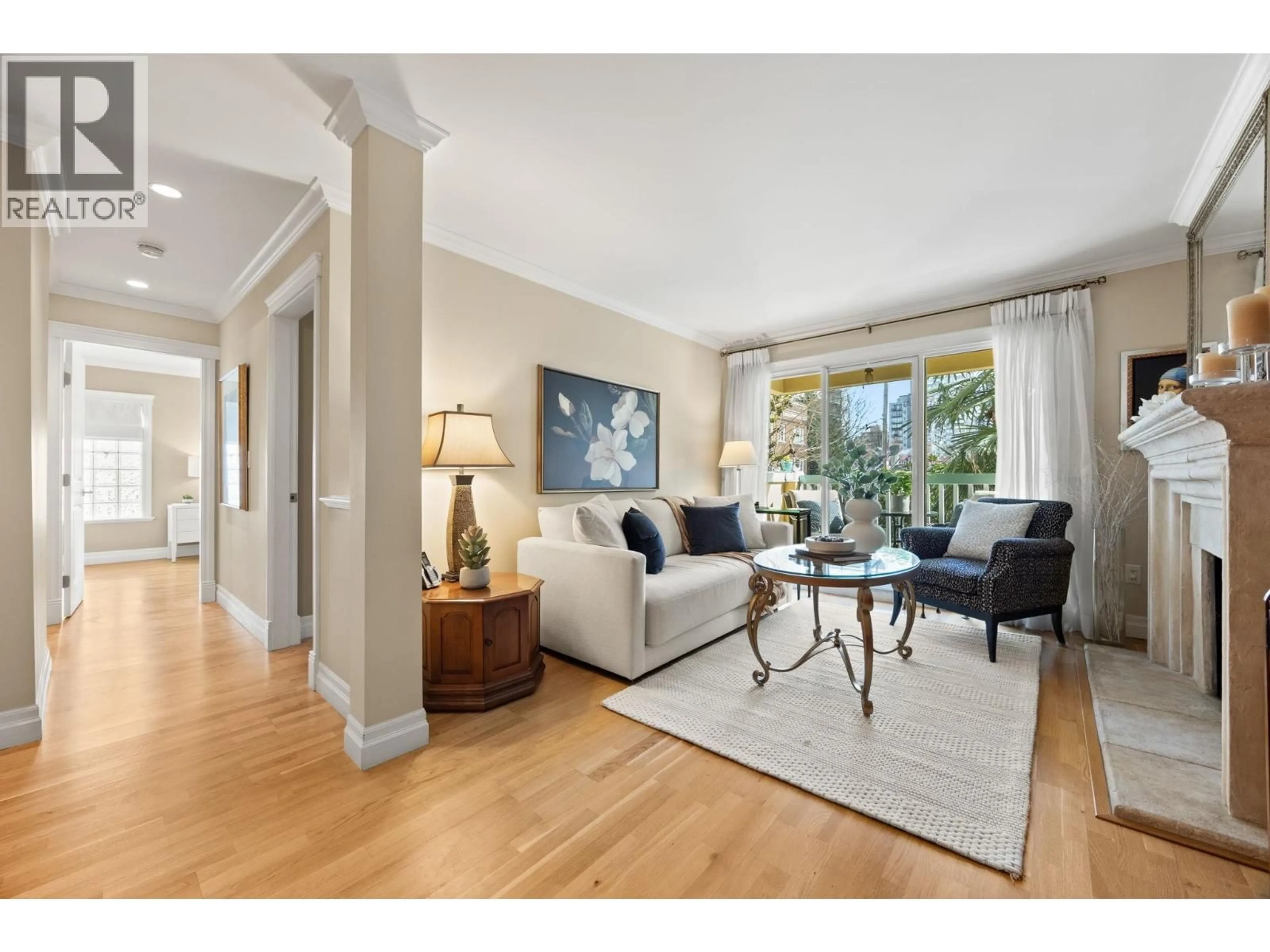 Living room with furniture, unknown for 203 - 1125 GILFORD STREET, Vancouver British Columbia V6G2P7