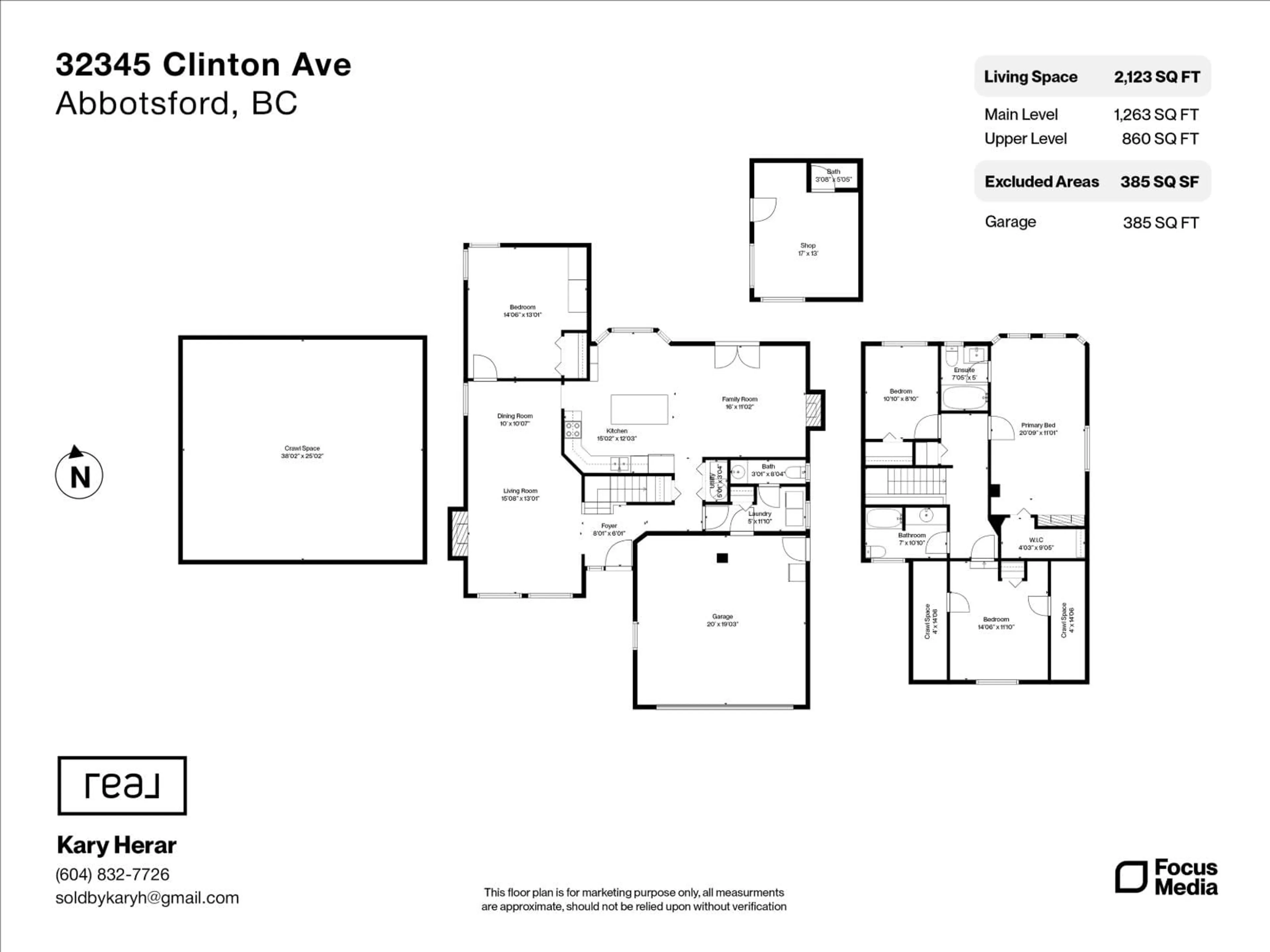 Floor plan for 32345 CLINTON AVENUE, Abbotsford British Columbia V2T5B3
