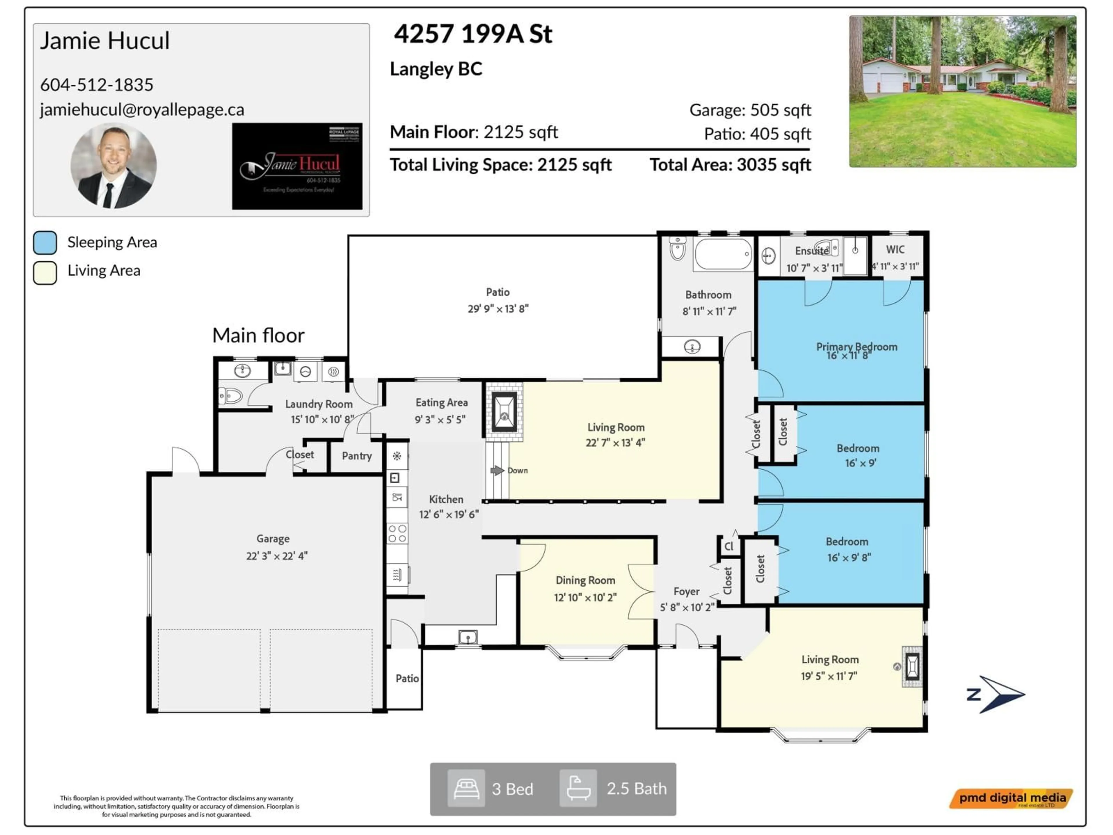 Floor plan for 4257 199A STREET, Langley British Columbia V3A4V5