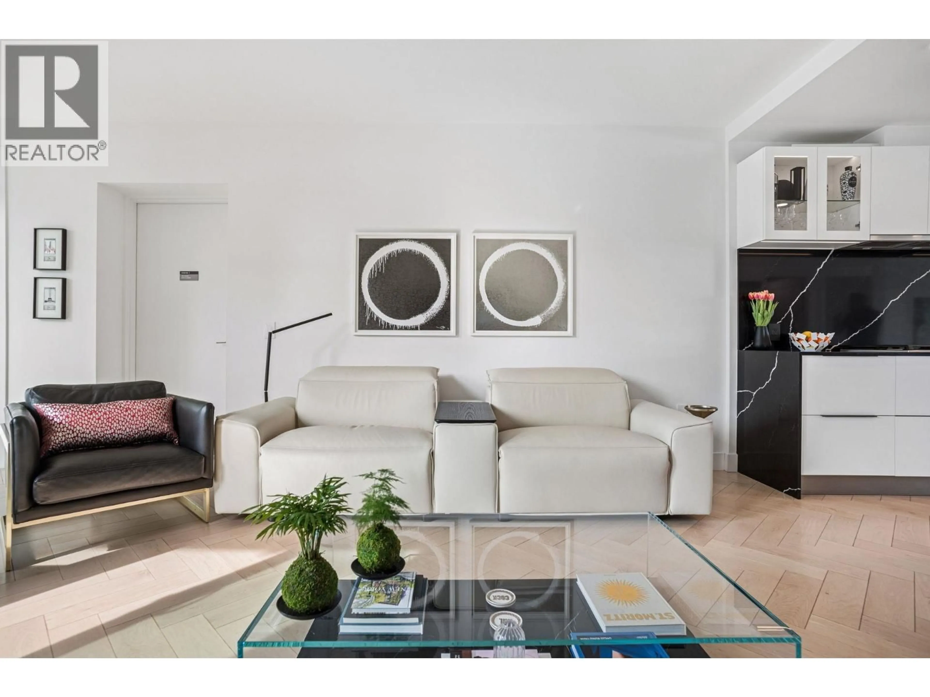 Living room with furniture, unknown for 501 - 138 ATHLETES WAY, Vancouver British Columbia V5Y0B5