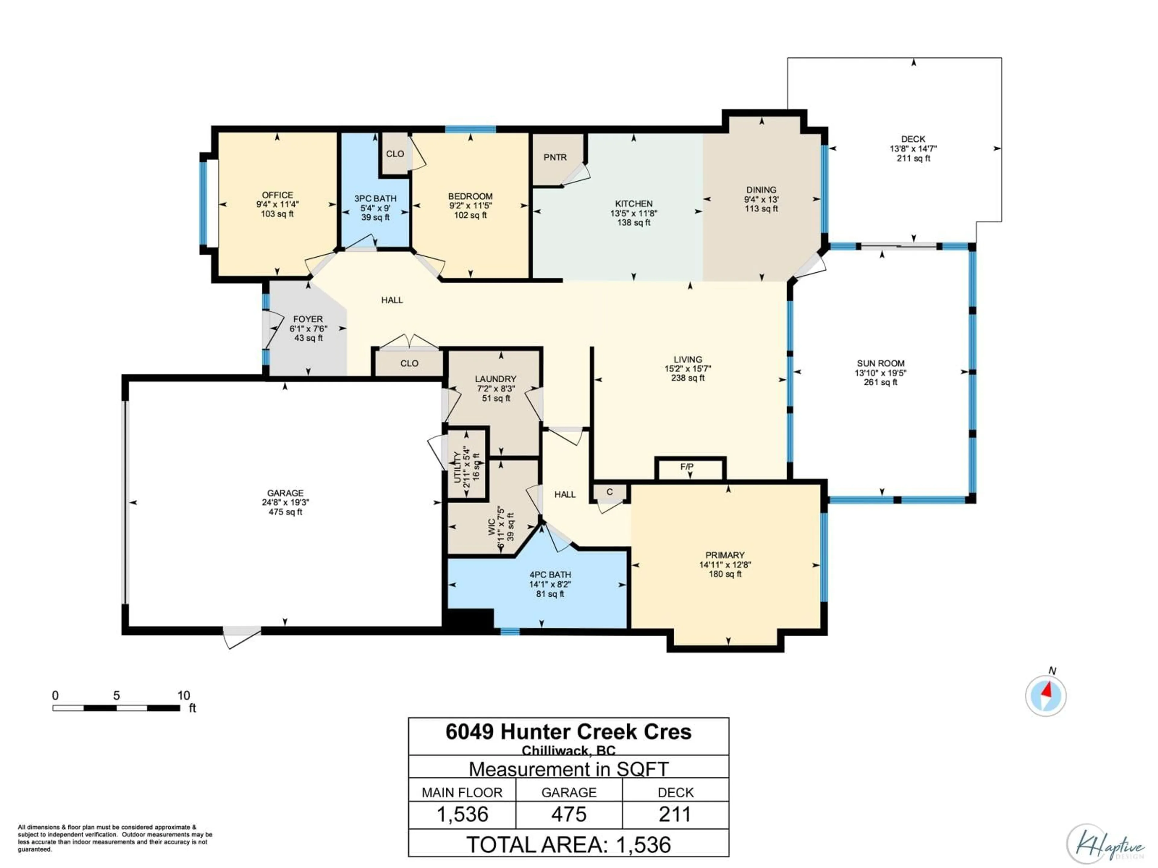 Floor plan for 6049 HUNTER CREEK CRESCENT, Chilliwack British Columbia V2R0B7