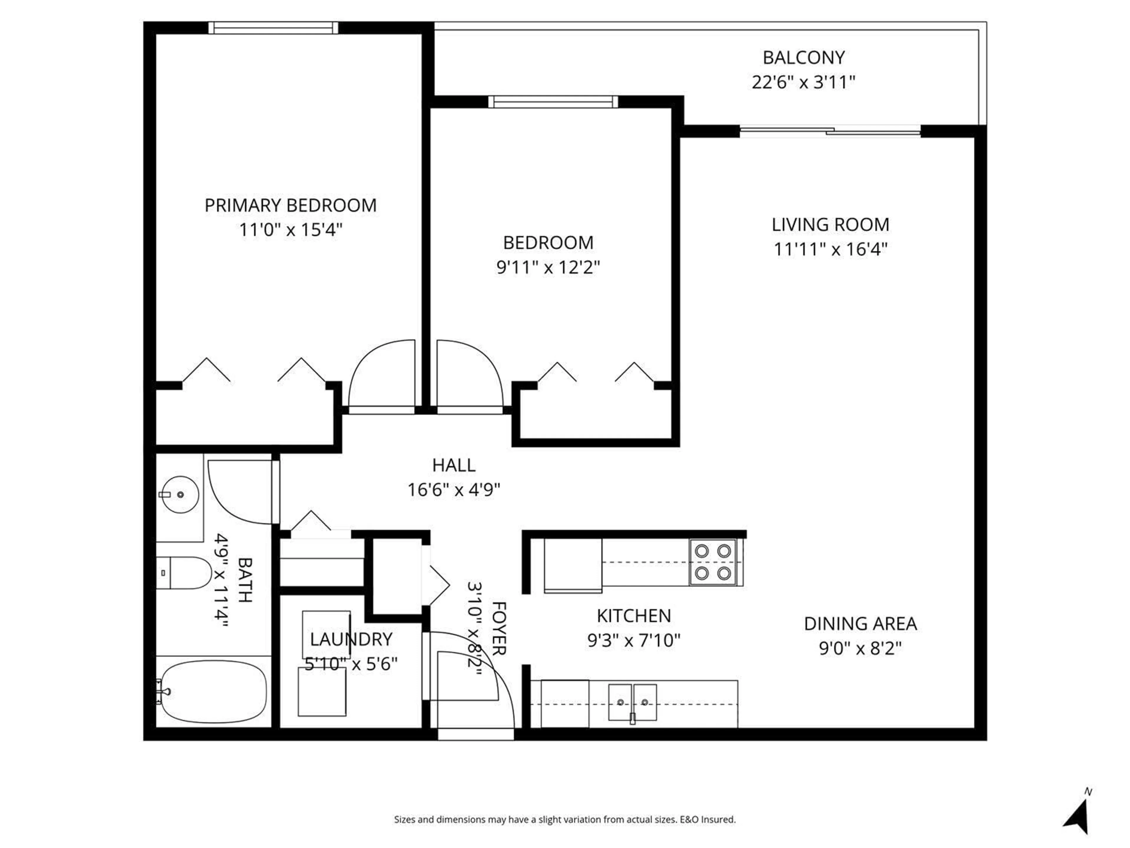 Floor plan for 322 - 45598 MCINTOSH DRIVE, Chilliwack British Columbia V2P7J3