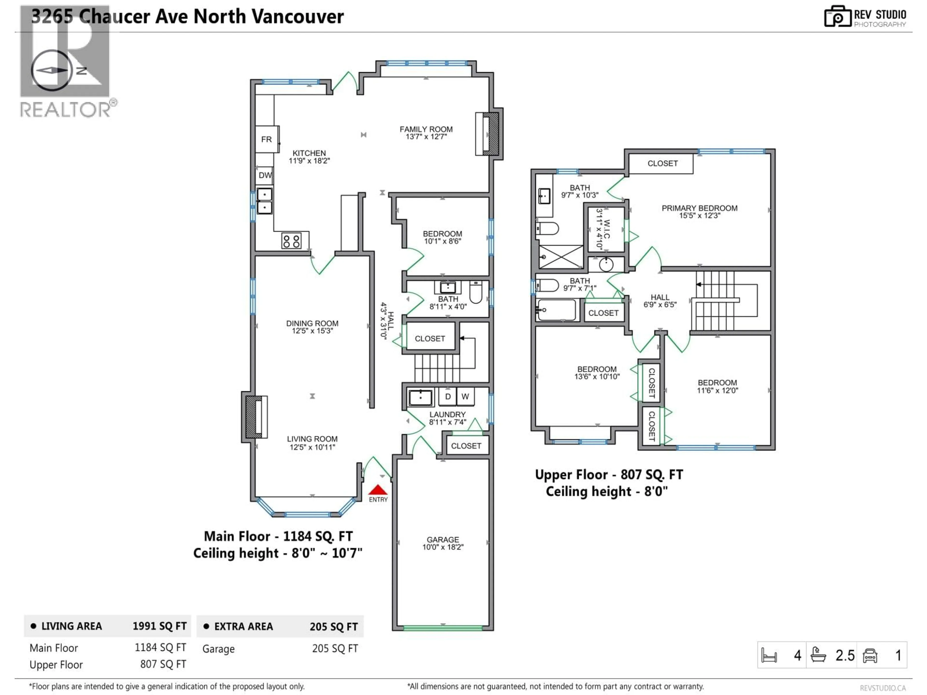 Floor plan for 3265 CHAUCER AVENUE, North Vancouver British Columbia V7K2C2