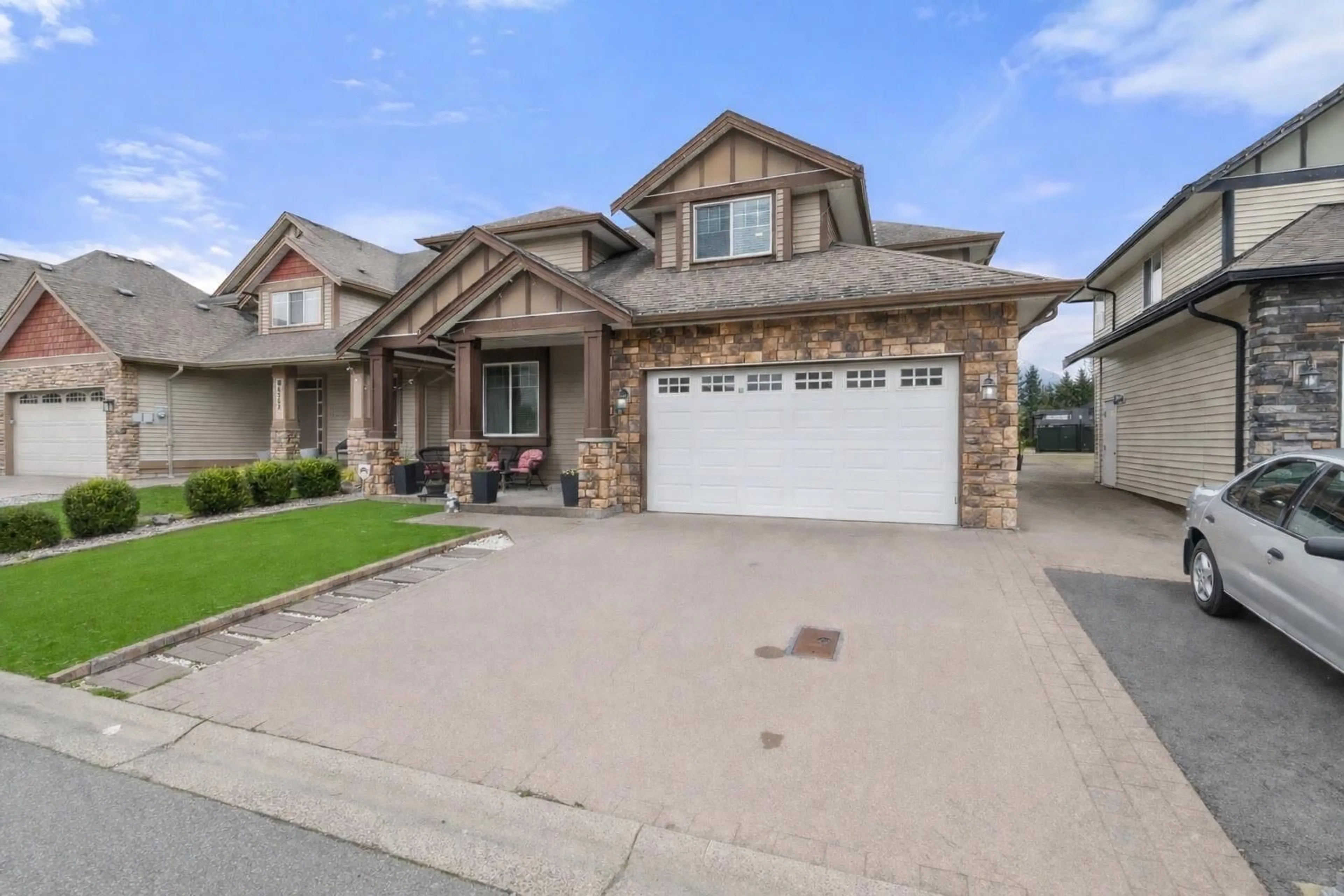 Home with brick exterior material, street for 6556 LAVENDER PLACE, Chilliwack British Columbia V2R0H5