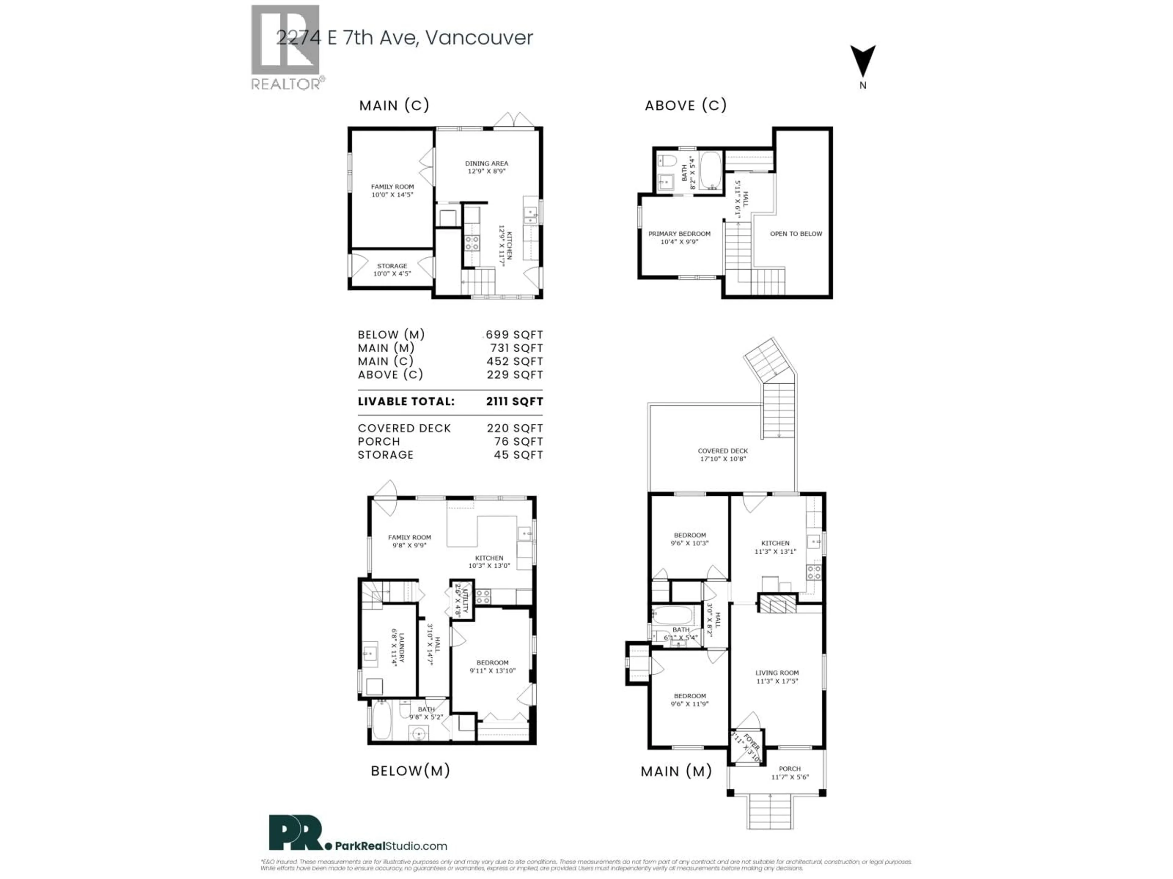 Floor plan for 2274 7TH AVENUE, Vancouver British Columbia V5N1S7