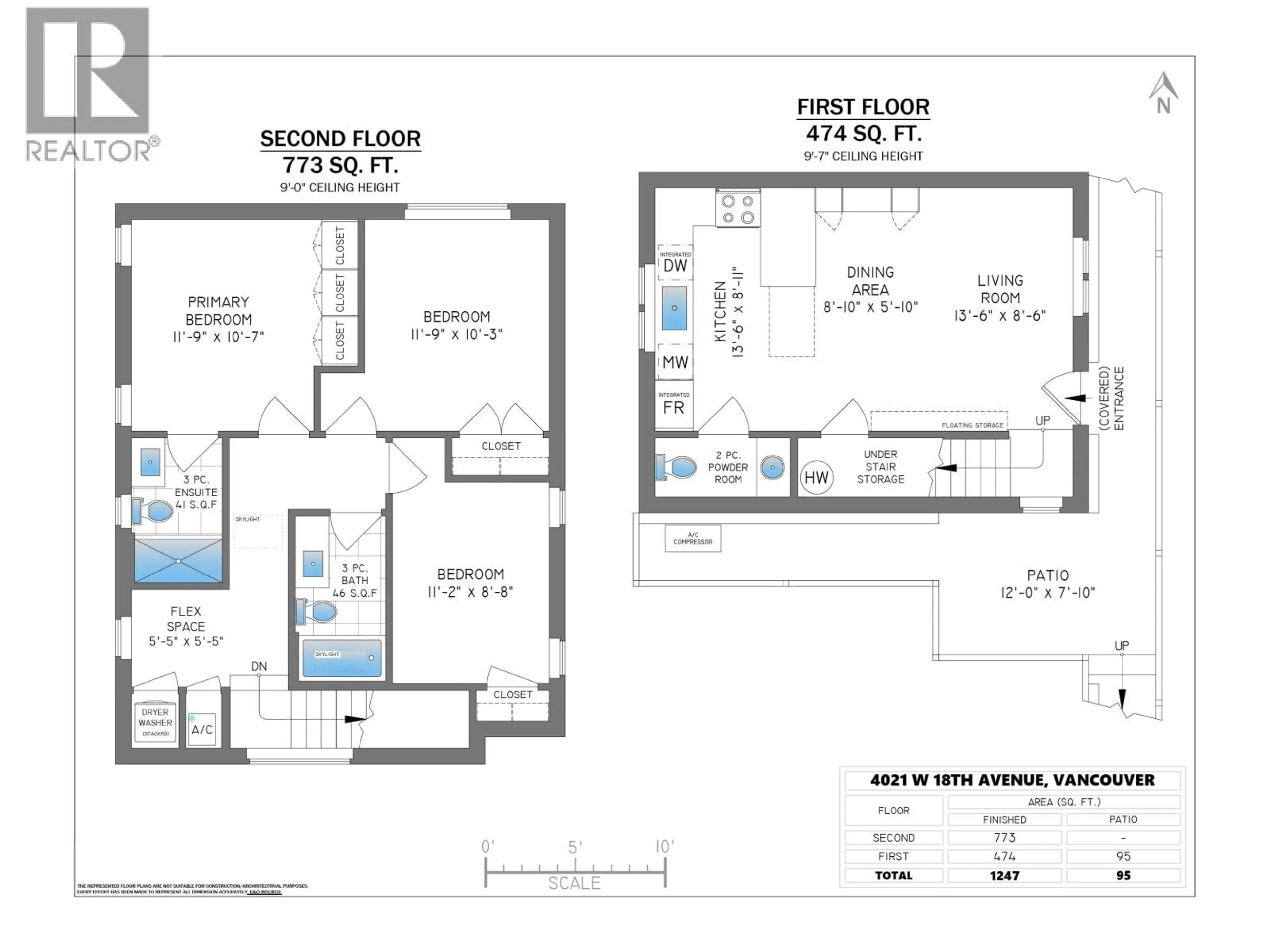 Floor plan for 4021 WEST 18TH AVENUE, Vancouver British Columbia V6S1B9