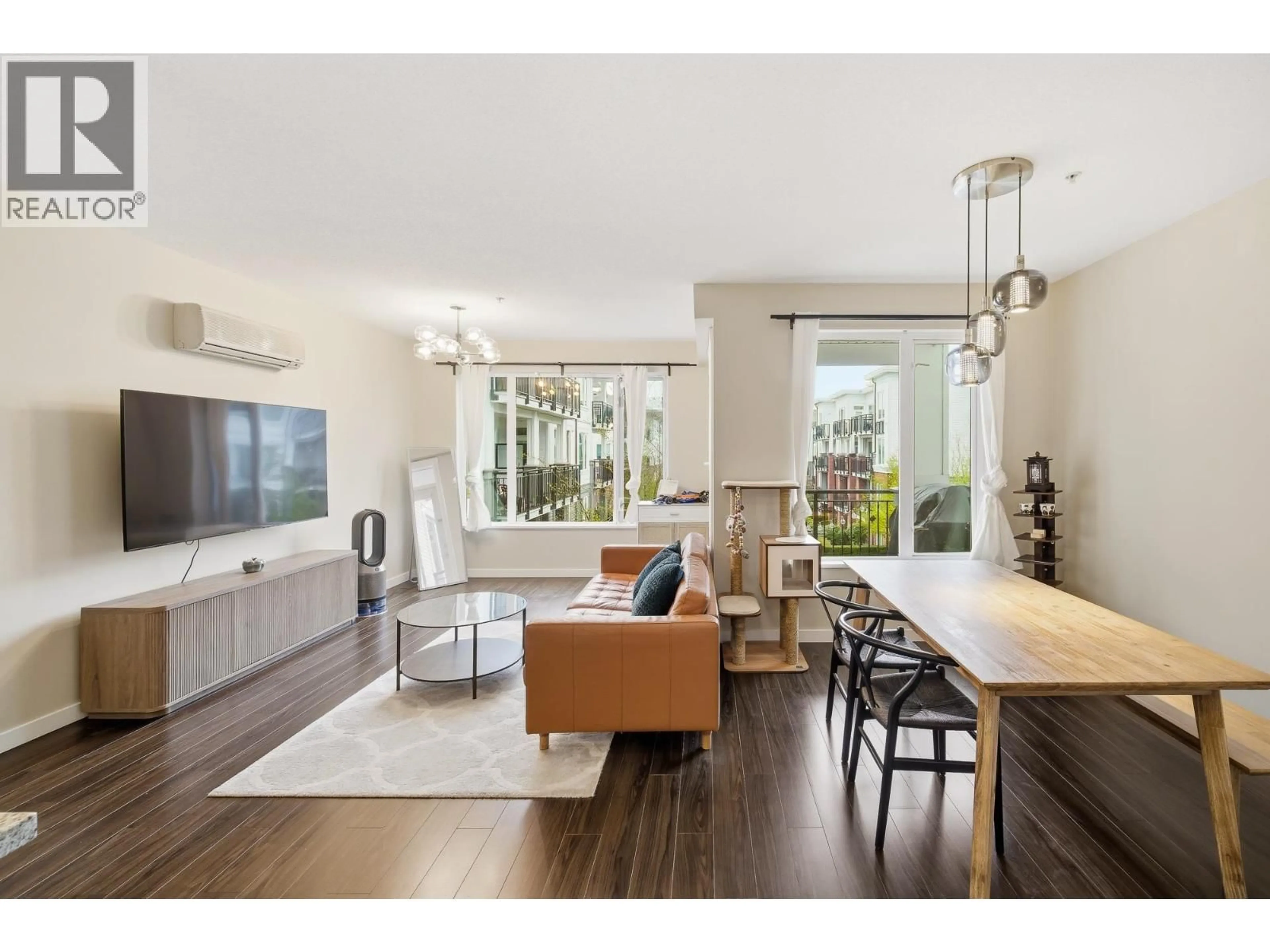 Living room with furniture, unknown for 339 - 9388 MCKIM WAY, Richmond British Columbia V6X0J7