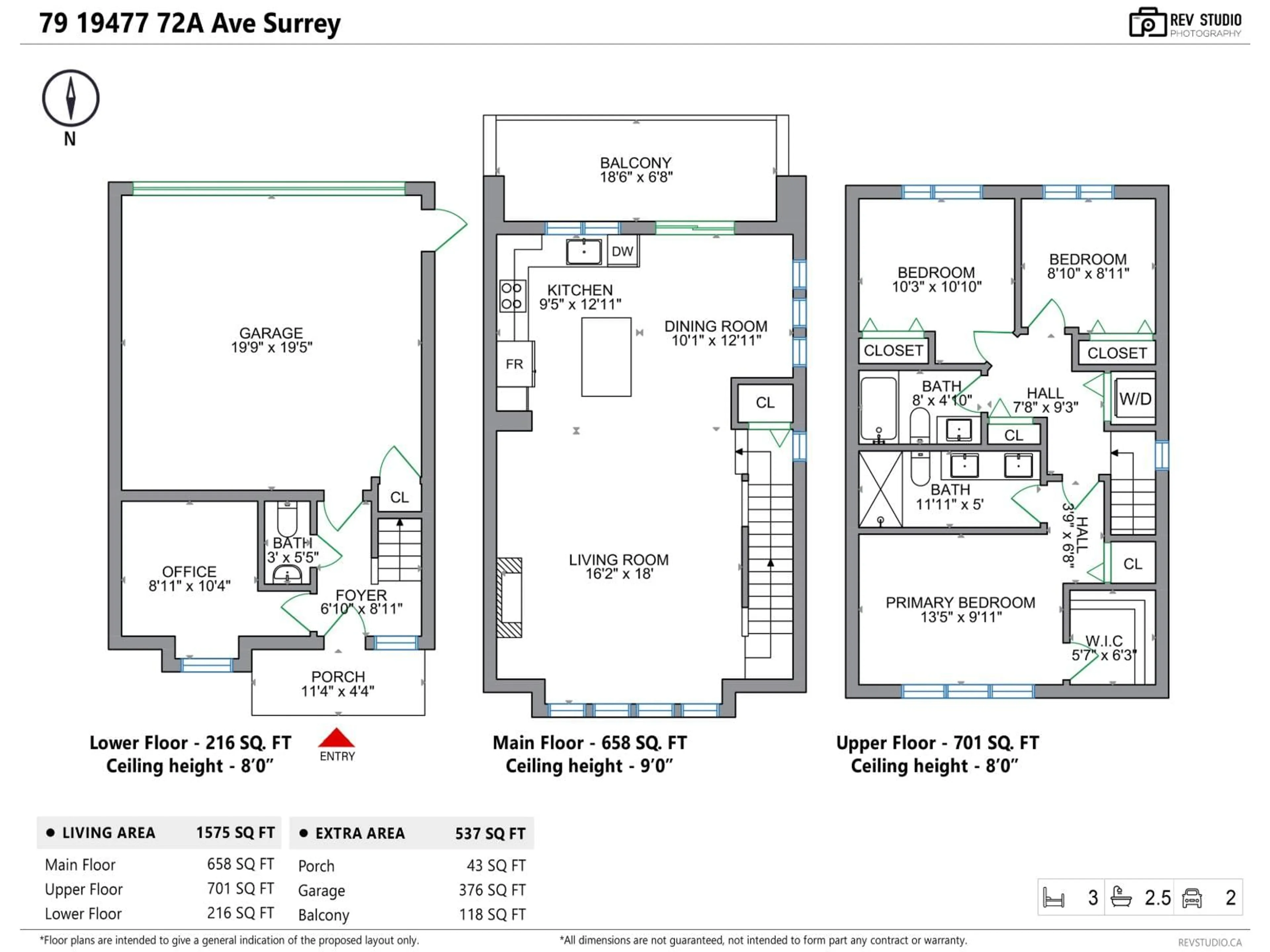 Floor plan for 79 - 19477 72A AVENUE, Surrey British Columbia V4N6M2