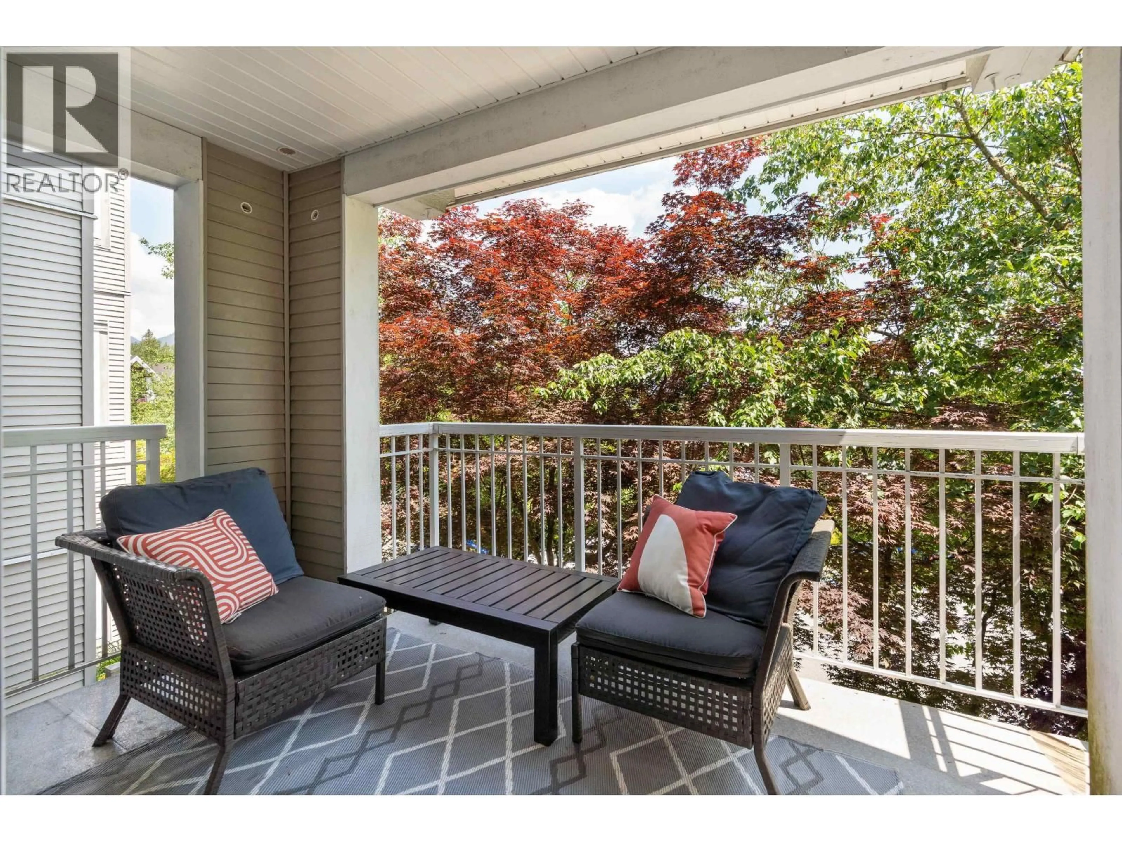 Patio, water/lake/river/ocean view for 212 - 1432 PARKWAY BOULEVARD, Coquitlam British Columbia V3E3L9