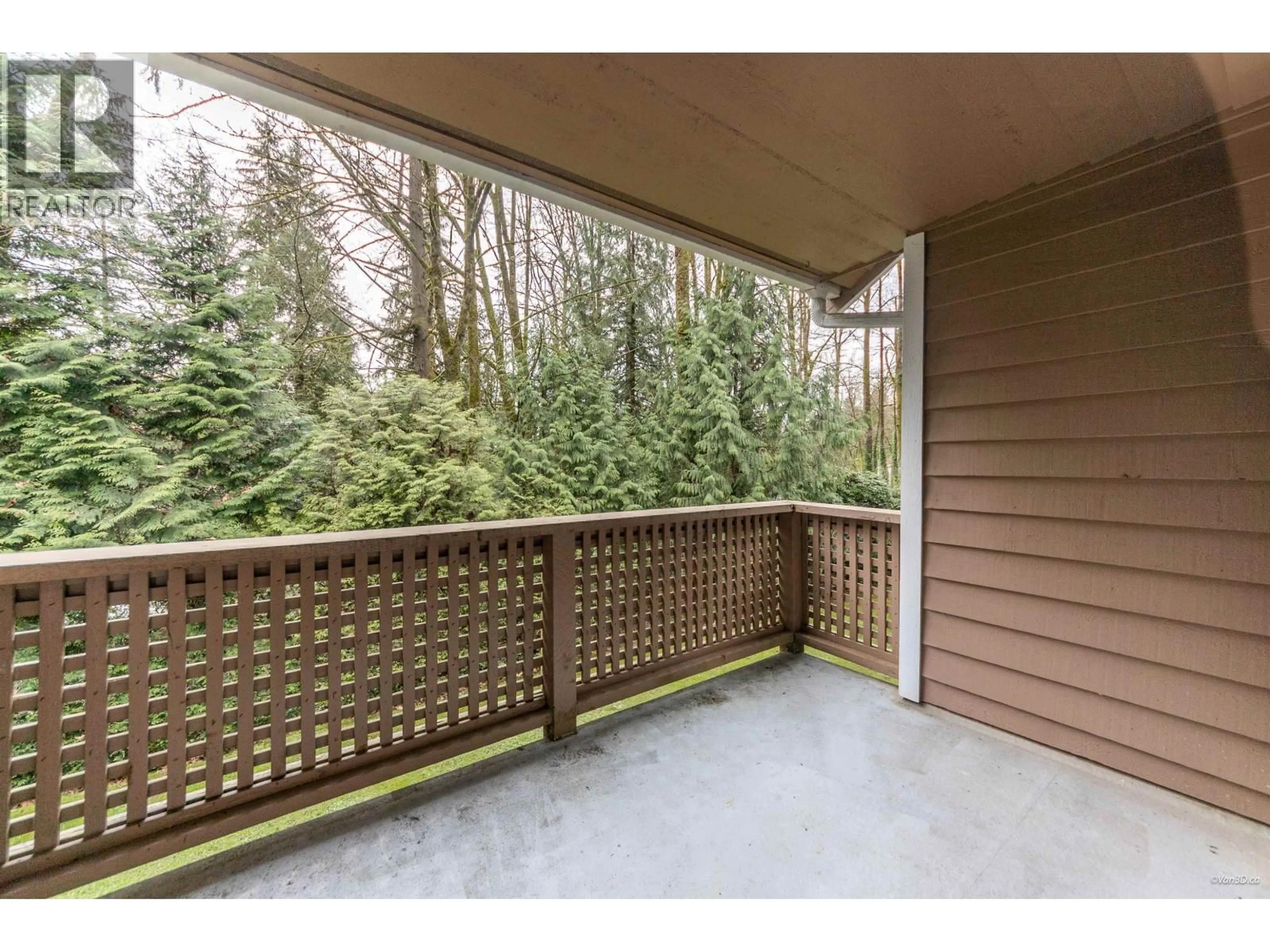 Patio, forest/trees view for 40 - 9000 ASH GROVE CRESCENT, Burnaby British Columbia V5A4M3