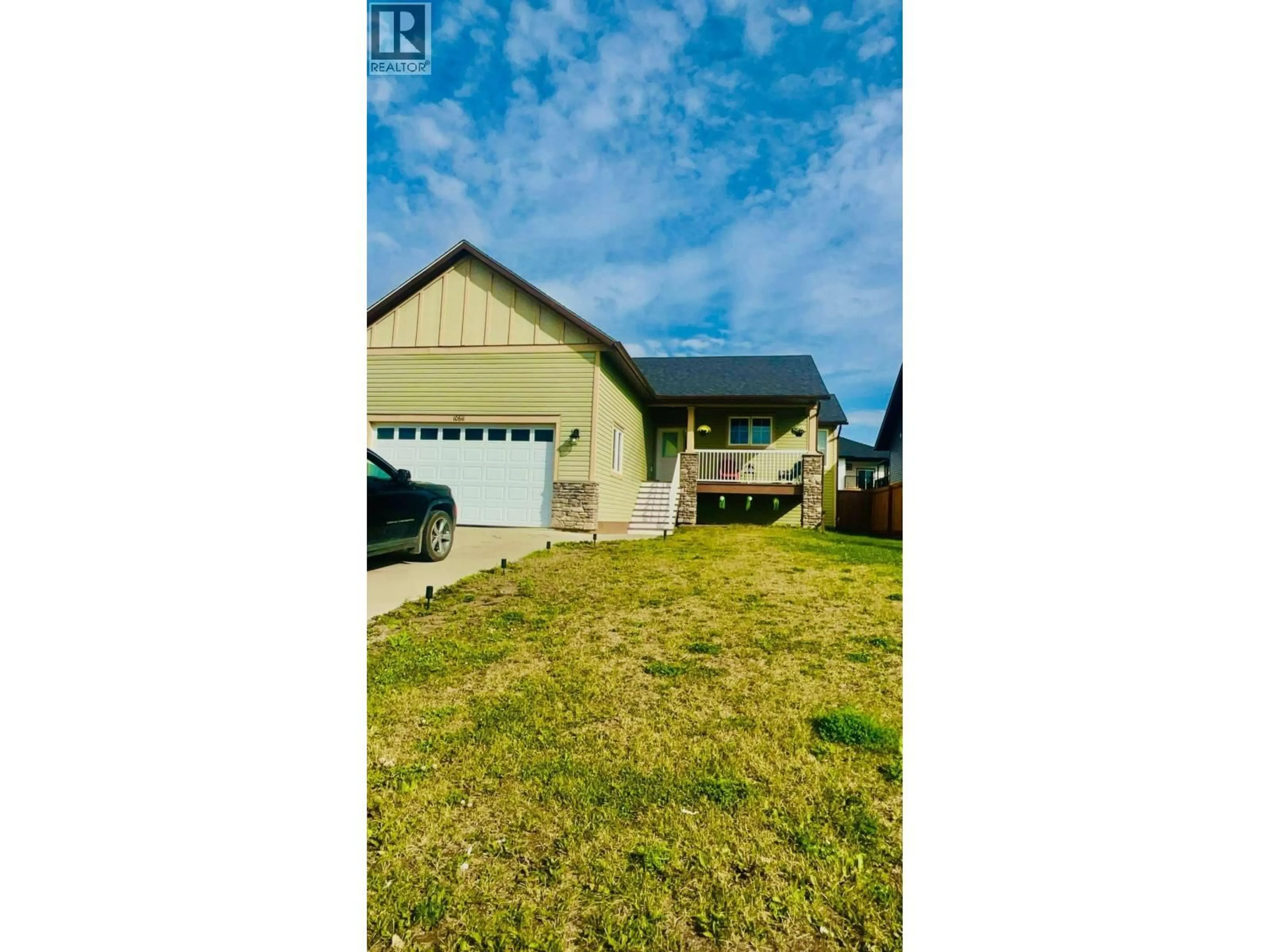 A pic from outside/outdoor area/front of a property/back of a property/a pic from drone, street for 10611 109A STREET, Fort St. John British Columbia V1J0L2