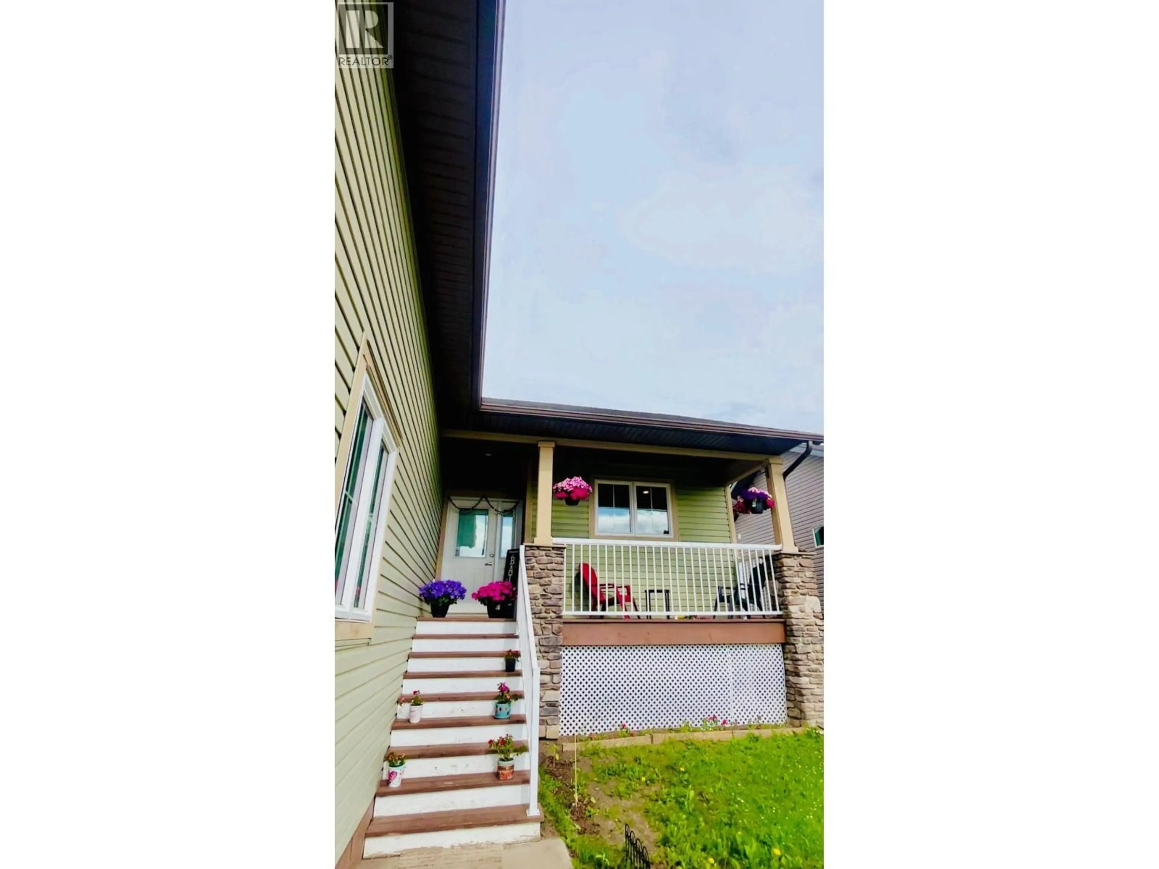 A pic from outside/outdoor area/front of a property/back of a property/a pic from drone, street for 10611 109A STREET, Fort St. John British Columbia V1J0L2