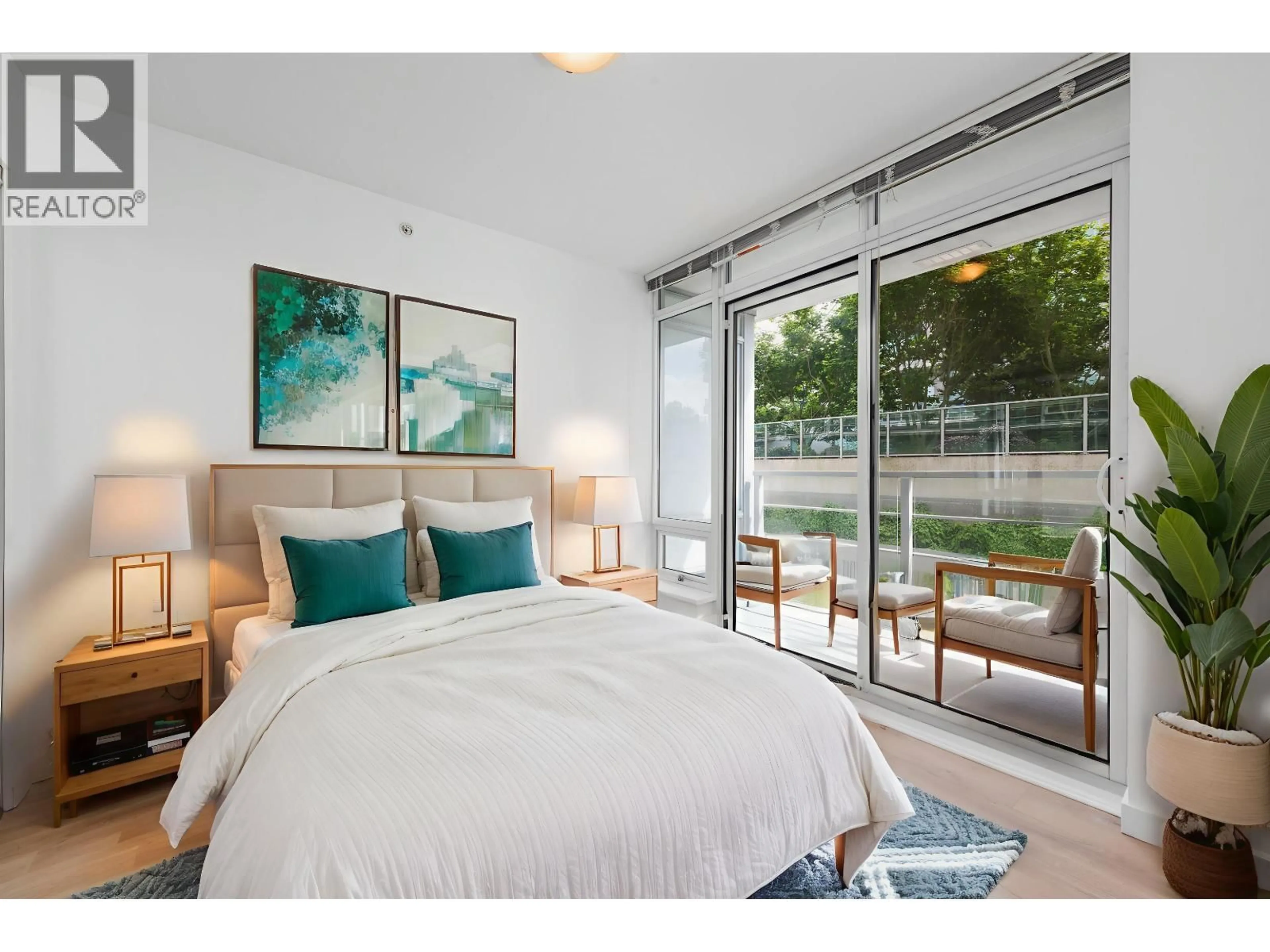 Bedroom with bed, unknown for 511 - 8280 LANSDOWNE ROAD, Richmond British Columbia V6X0B2