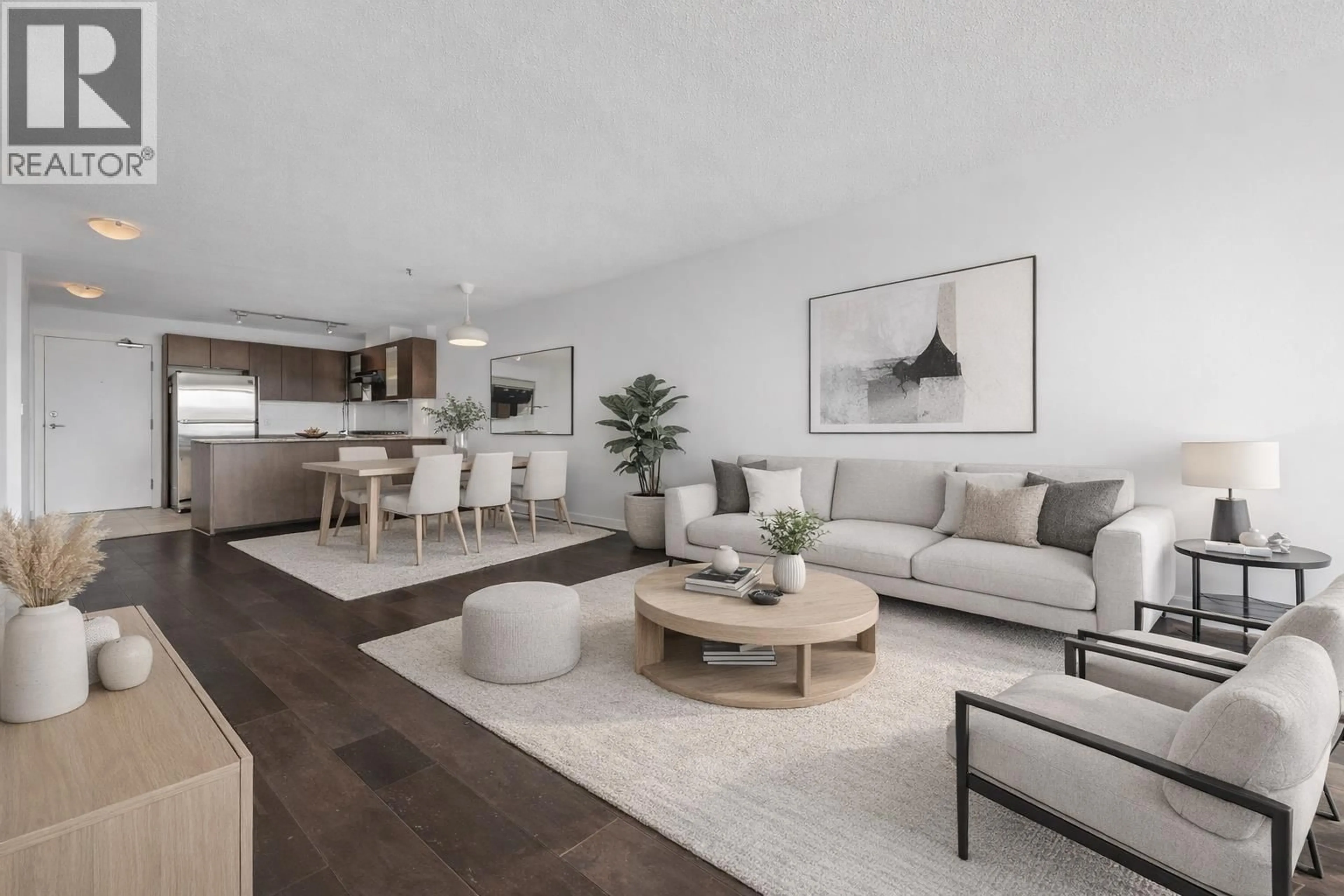 Living room with furniture, unknown for 1002 - 7575 ALDERBRIDGE WAY, Richmond British Columbia V6X4L1