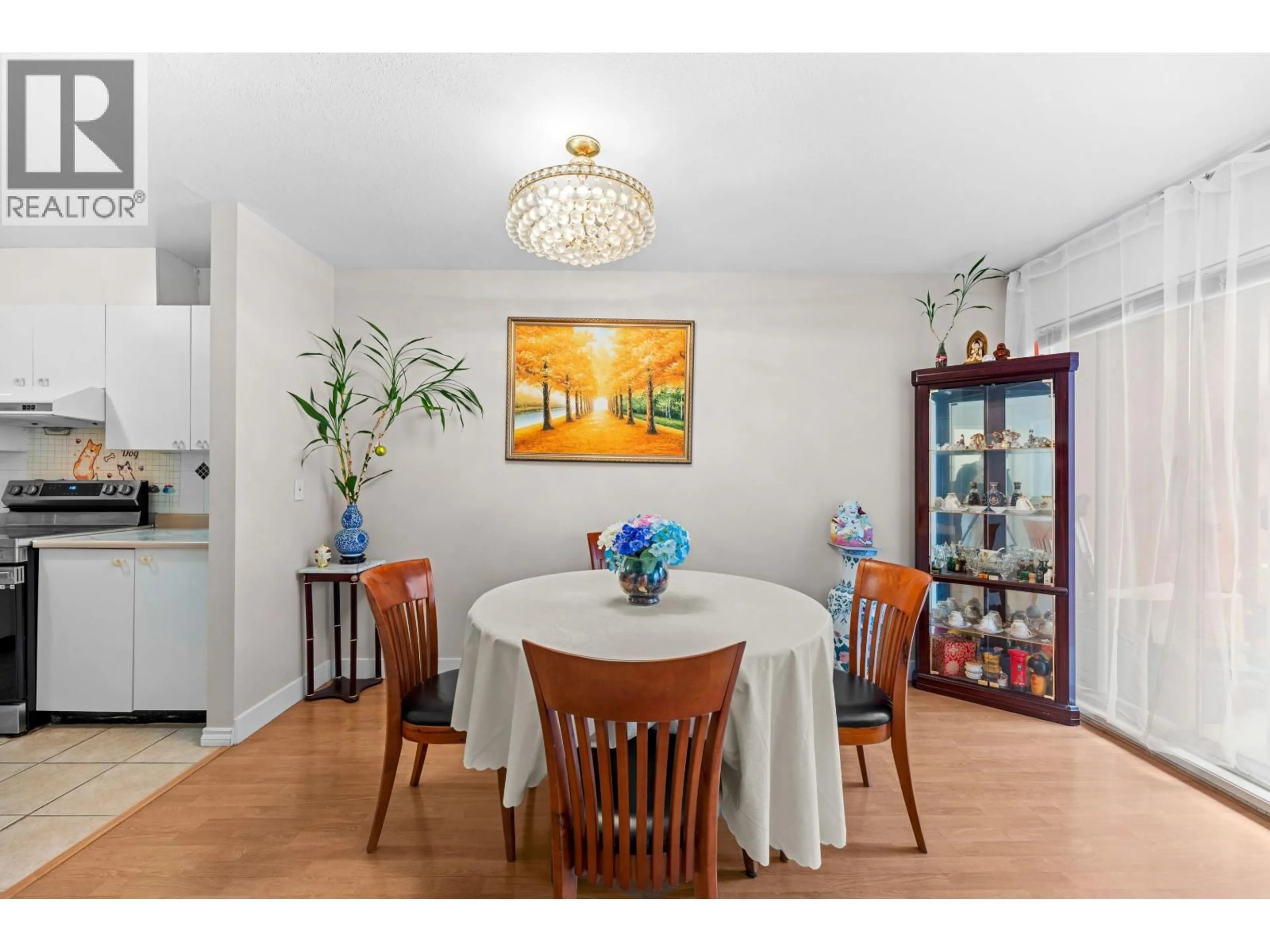 Dining room, wood/laminate floor for 133 - 8300 GENERAL CURRIE ROAD, Richmond British Columbia V6Y3X1