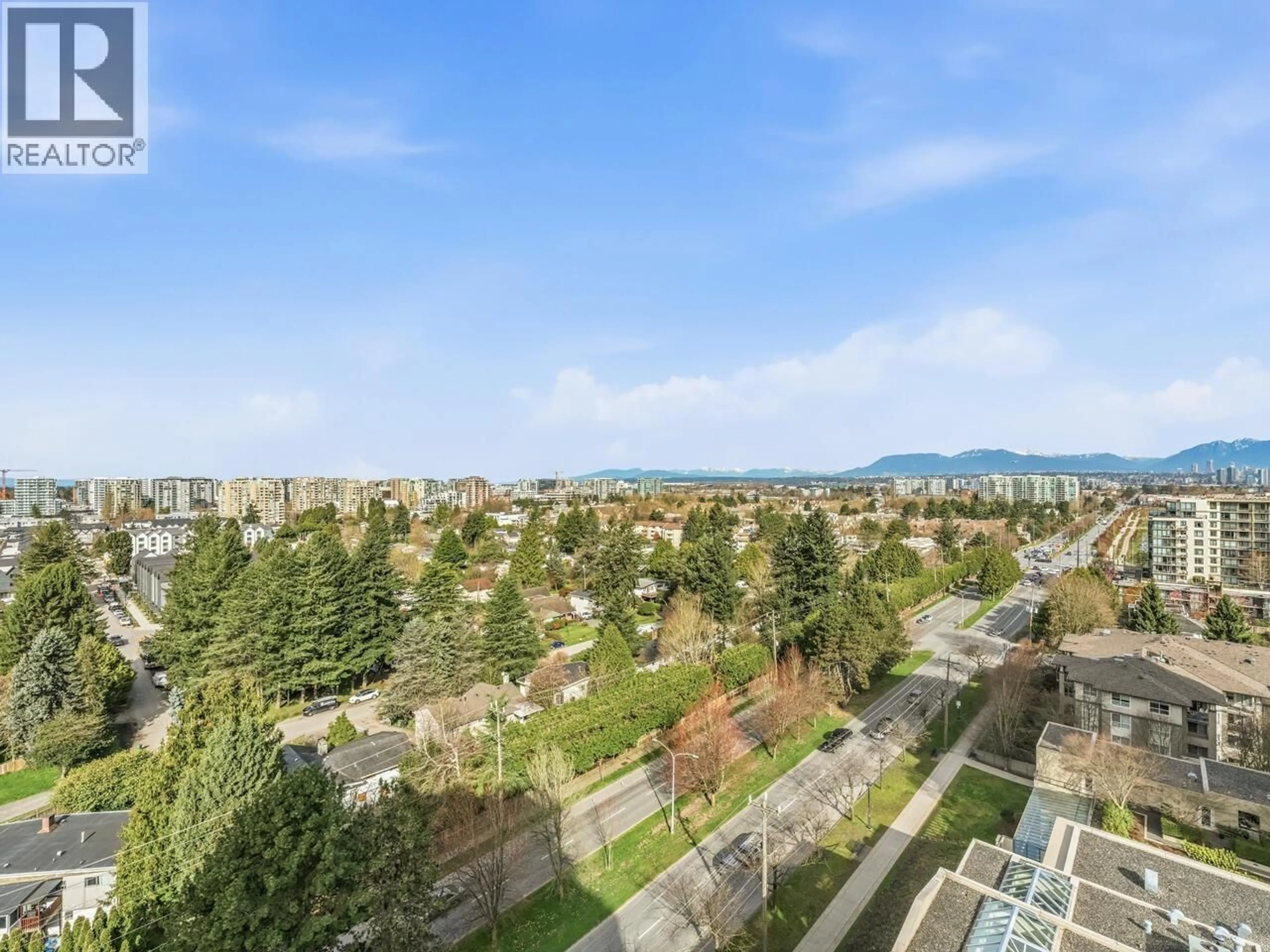 A pic from outside/outdoor area/front of a property/back of a property/a pic from drone, city buildings view from balcony for 1705 - 9188 HEMLOCK DRIVE, Richmond British Columbia V6Y4J7