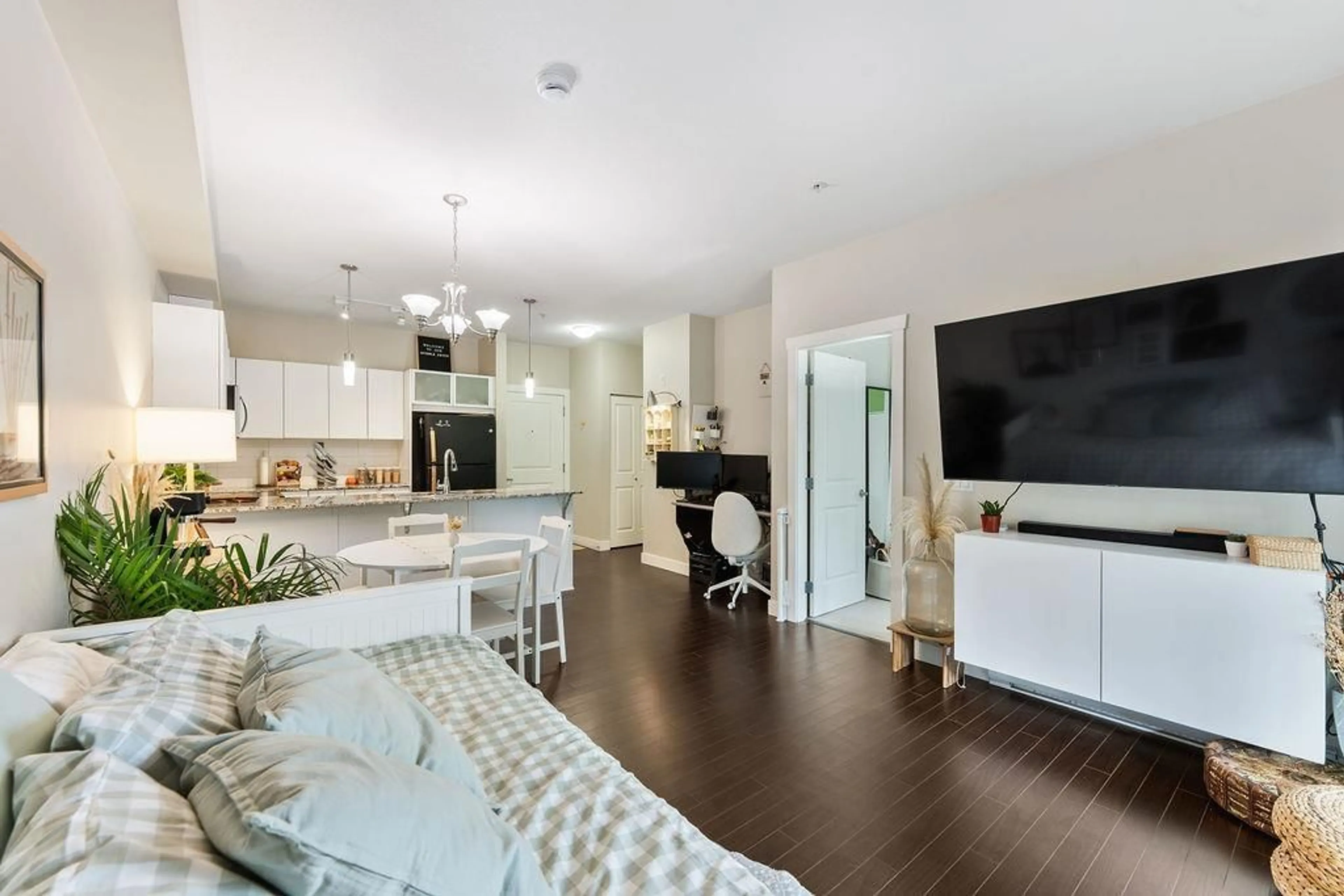 Open concept kitchen, unknown for 211 - 9655 KING GEORGE BOULEVARD, Surrey British Columbia V3T0C7